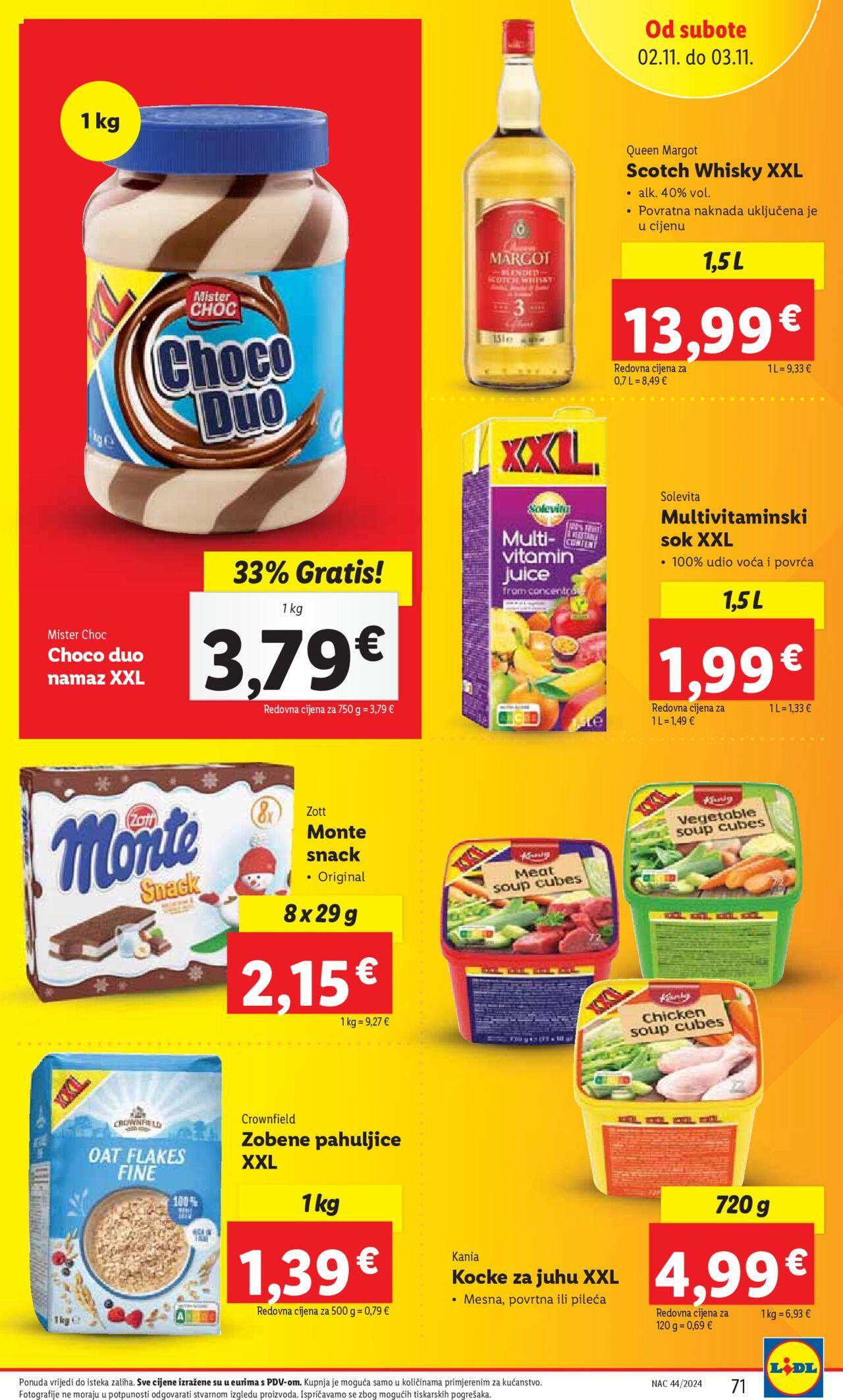 lidl - Katalog Lidl novi 28.10.2024 - 03.11.2024 - page: 71