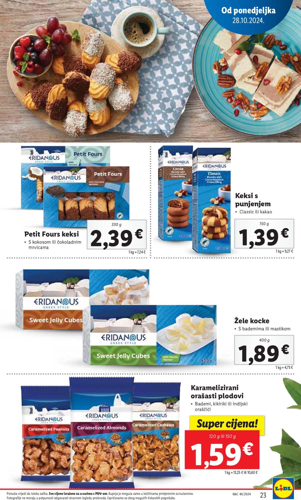 lidl - Katalog Lidl novi 28.10.2024 - 03.11.2024 - page: 23