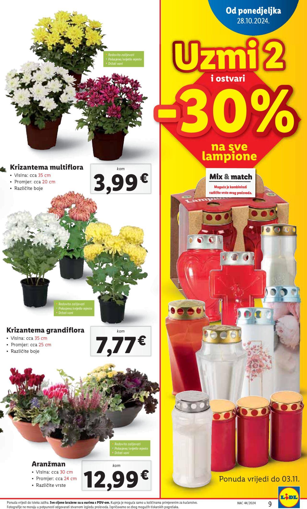 lidl - Katalog Lidl novi 28.10.2024 - 03.11.2024 - page: 9