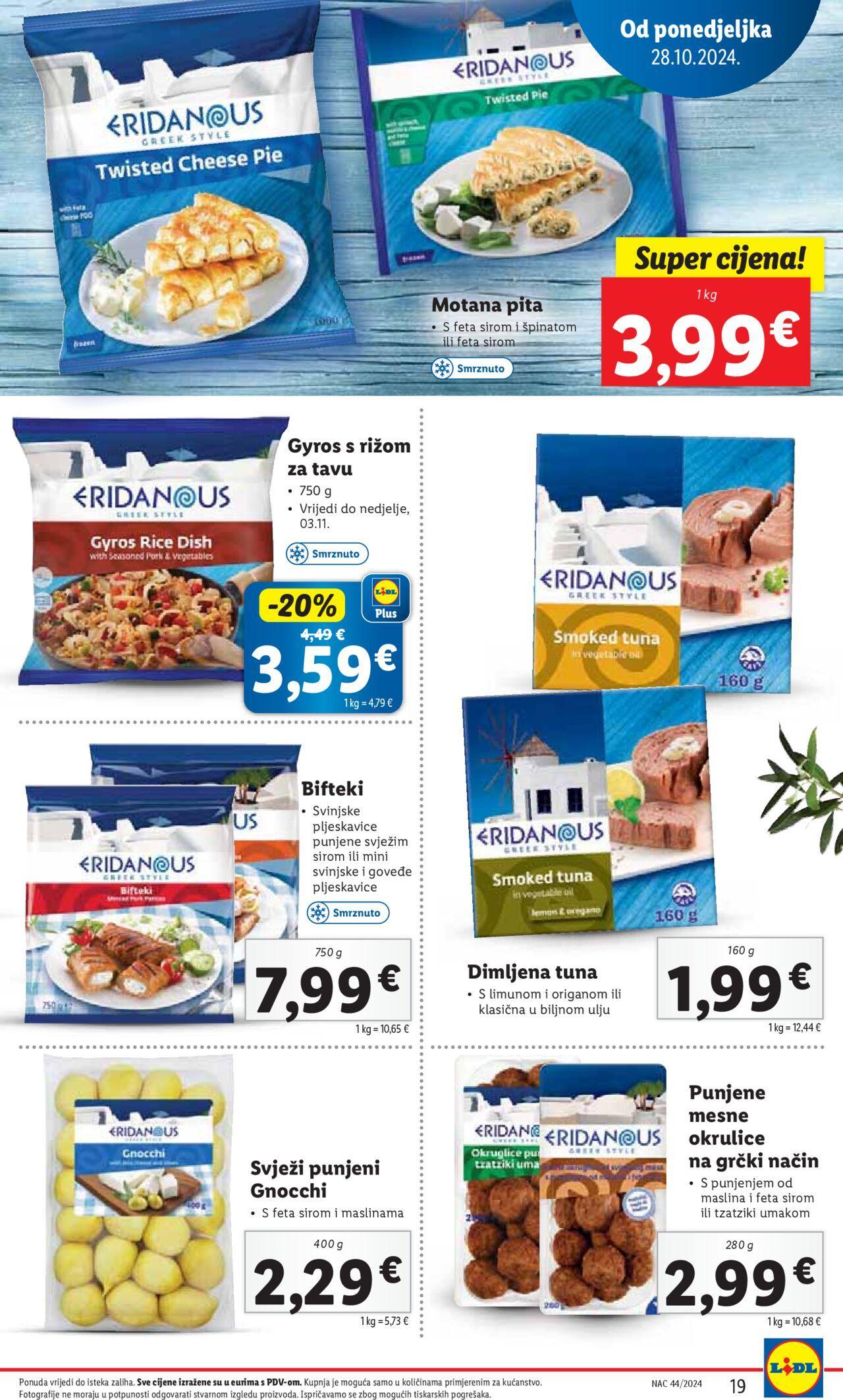 lidl - Katalog Lidl novi 28.10.2024 - 03.11.2024 - page: 19