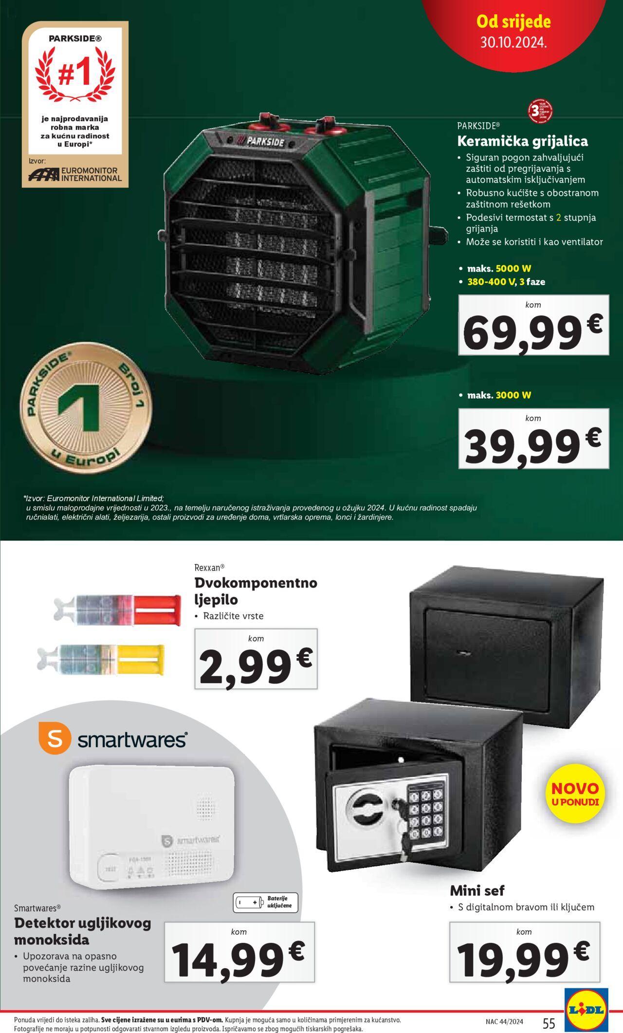 lidl - Katalog Lidl novi 28.10.2024 - 03.11.2024 - page: 55