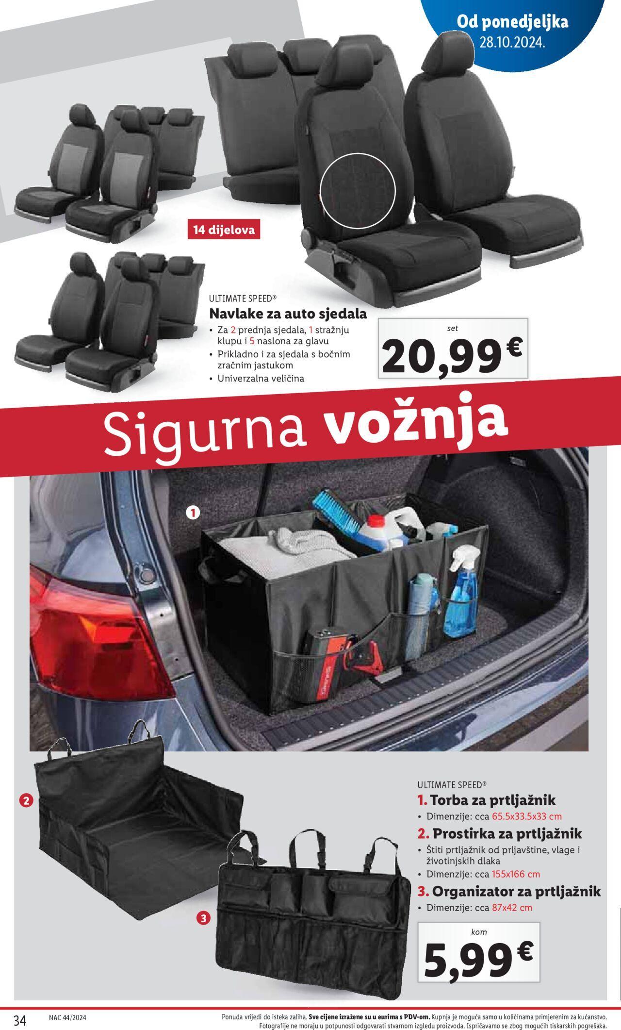 lidl - Katalog Lidl novi 28.10.2024 - 03.11.2024 - page: 34