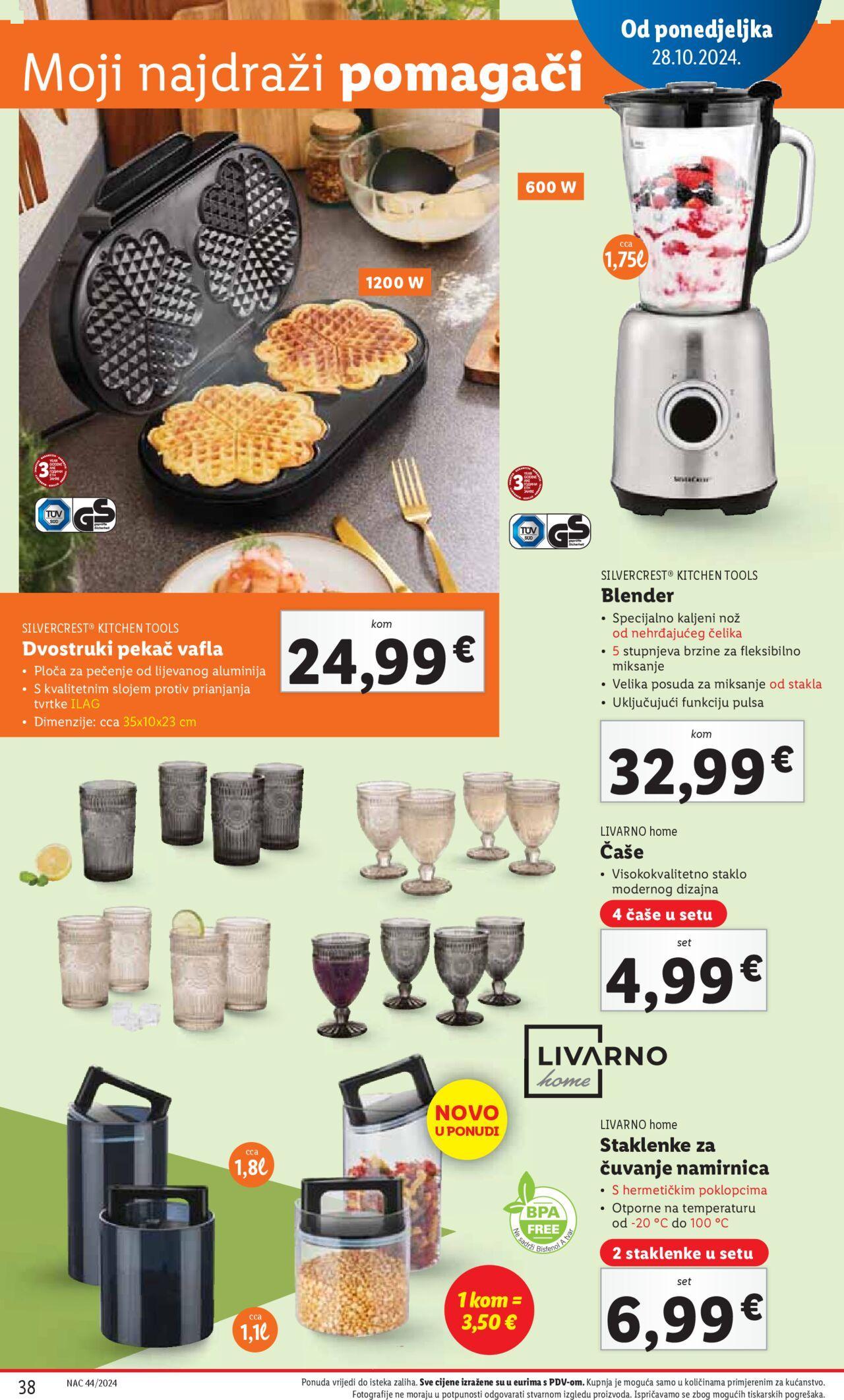 lidl - Katalog Lidl novi 28.10.2024 - 03.11.2024 - page: 38