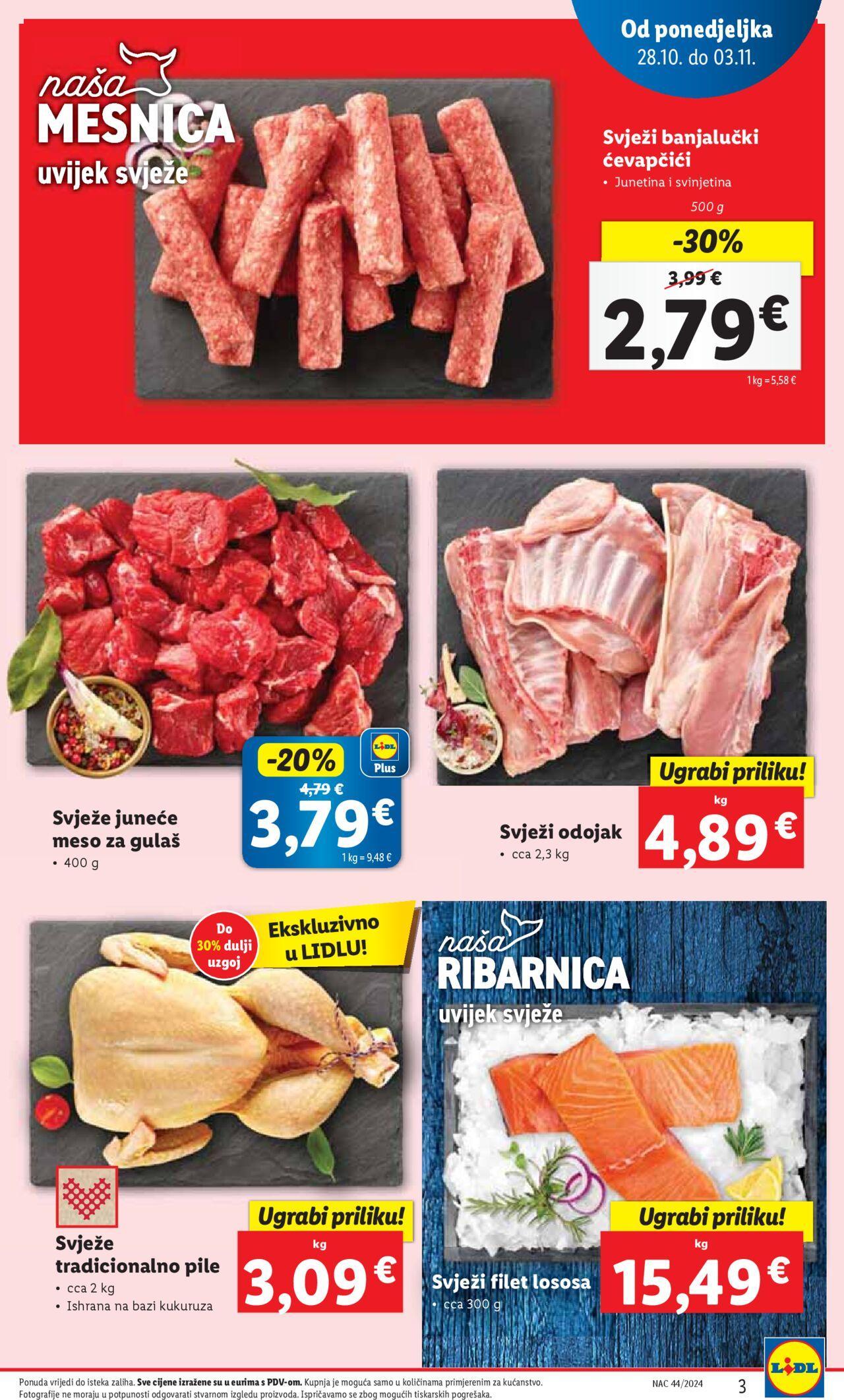 lidl - Katalog Lidl novi 28.10.2024 - 03.11.2024 - page: 3