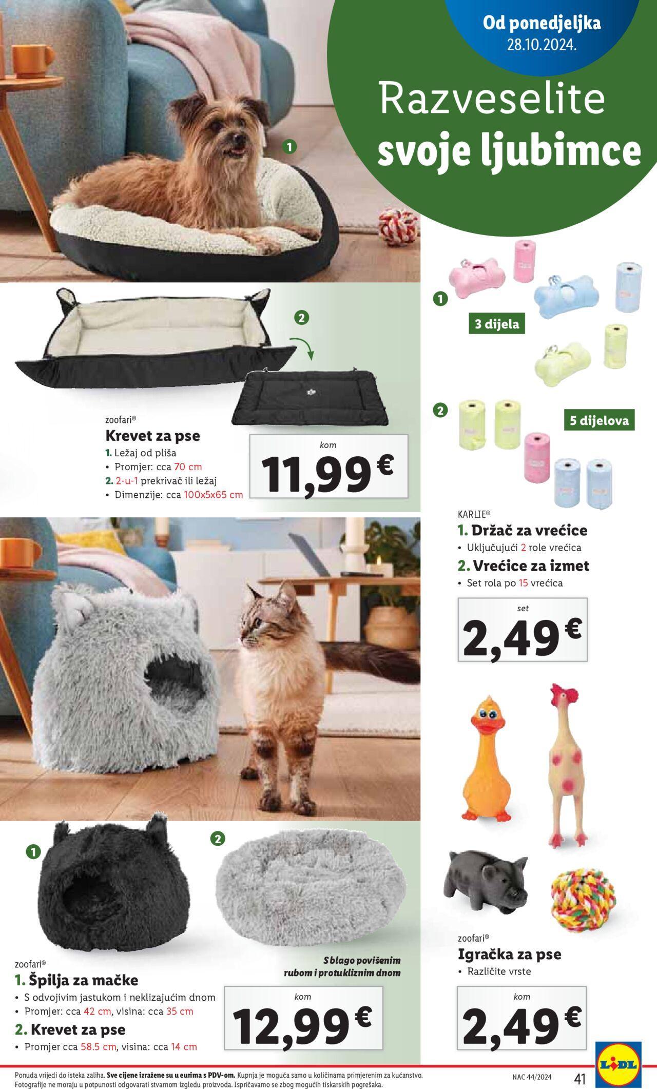 lidl - Katalog Lidl novi 28.10.2024 - 03.11.2024 - page: 41