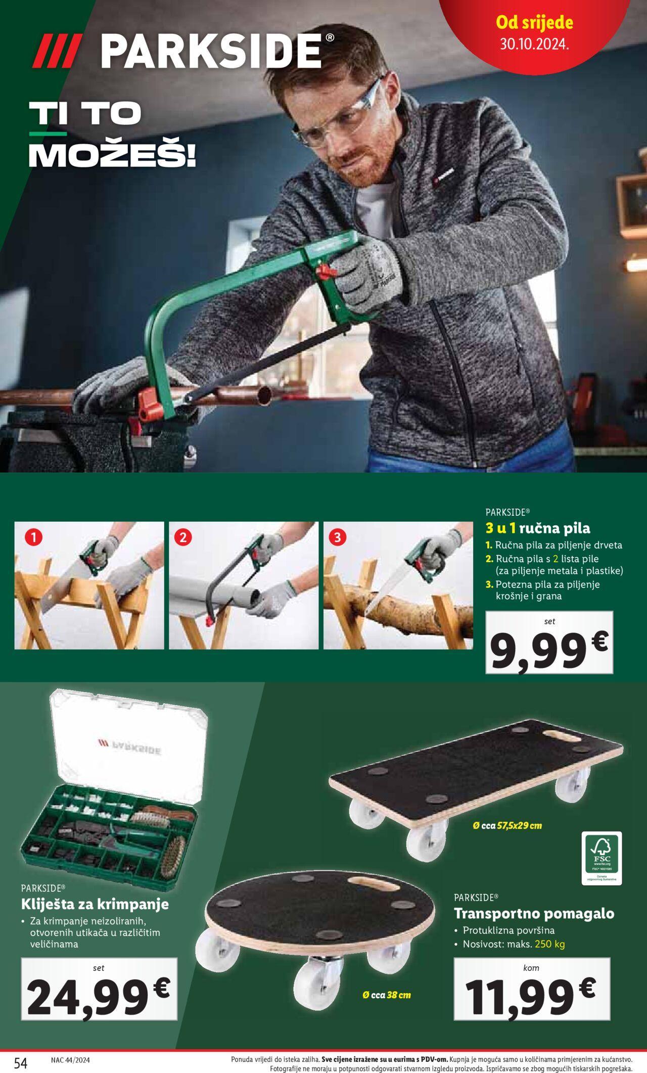 lidl - Katalog Lidl novi 28.10.2024 - 03.11.2024 - page: 54