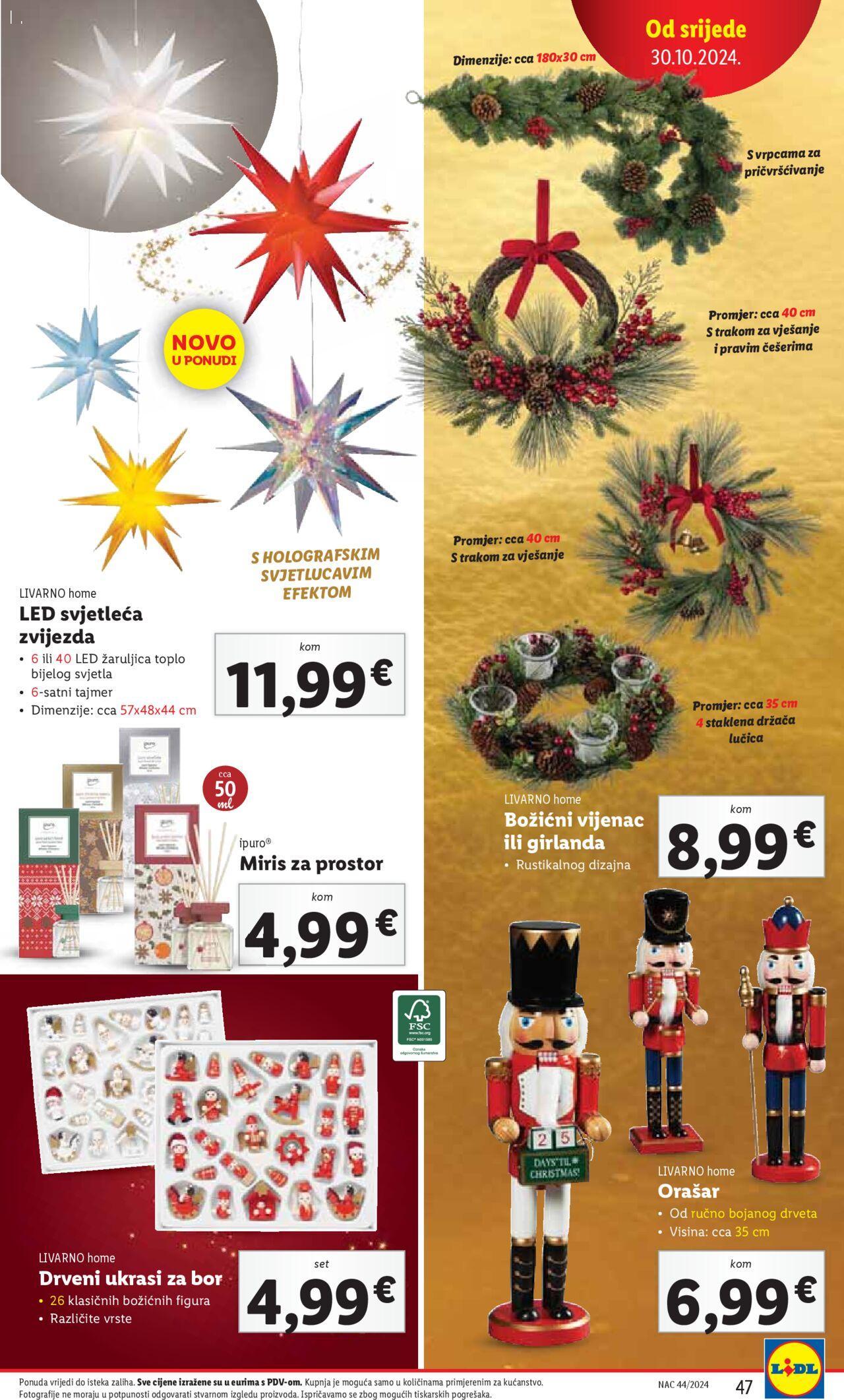 lidl - Katalog Lidl novi 28.10.2024 - 03.11.2024 - page: 47