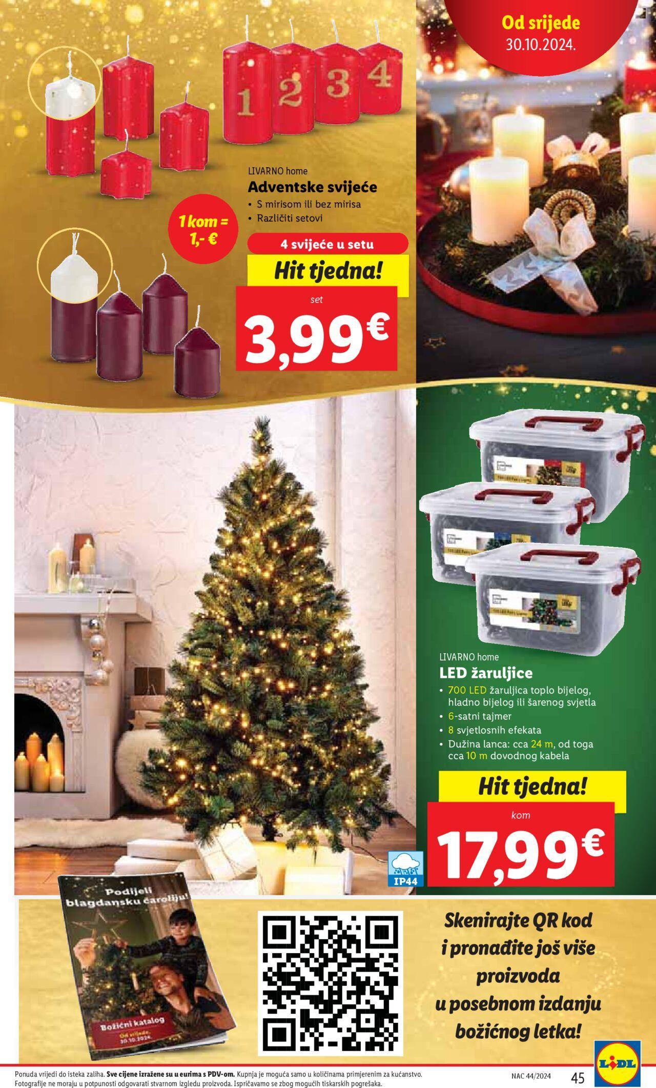 lidl - Katalog Lidl novi 28.10.2024 - 03.11.2024 - page: 45