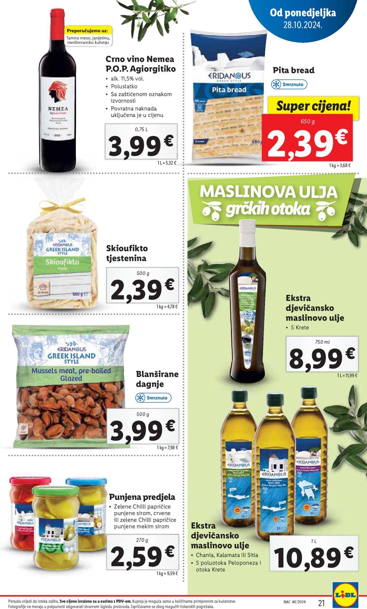 lidl - Katalog Lidl novi 28.10.2024 - 03.11.2024 - page: 21