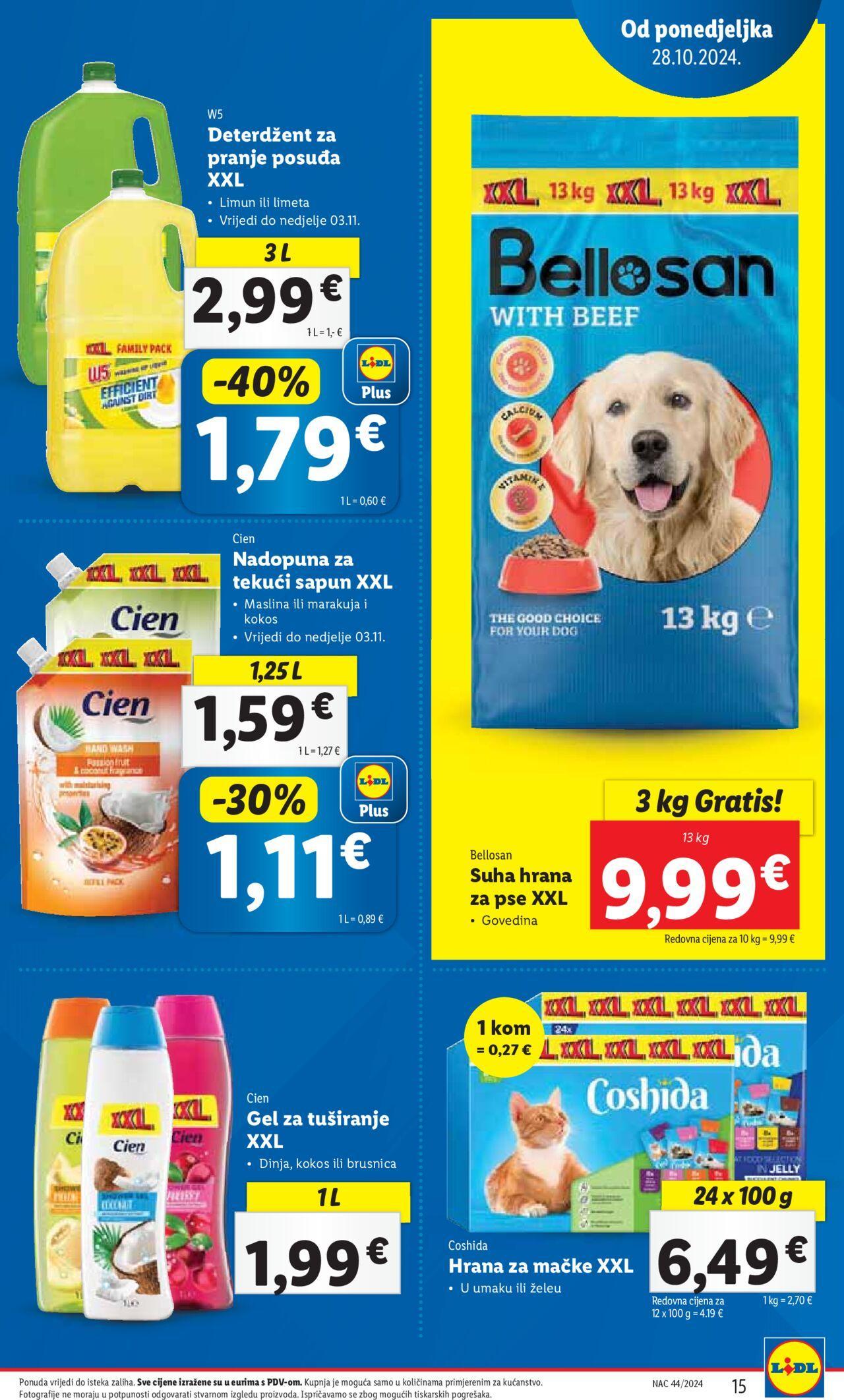 lidl - Katalog Lidl novi 28.10.2024 - 03.11.2024 - page: 15