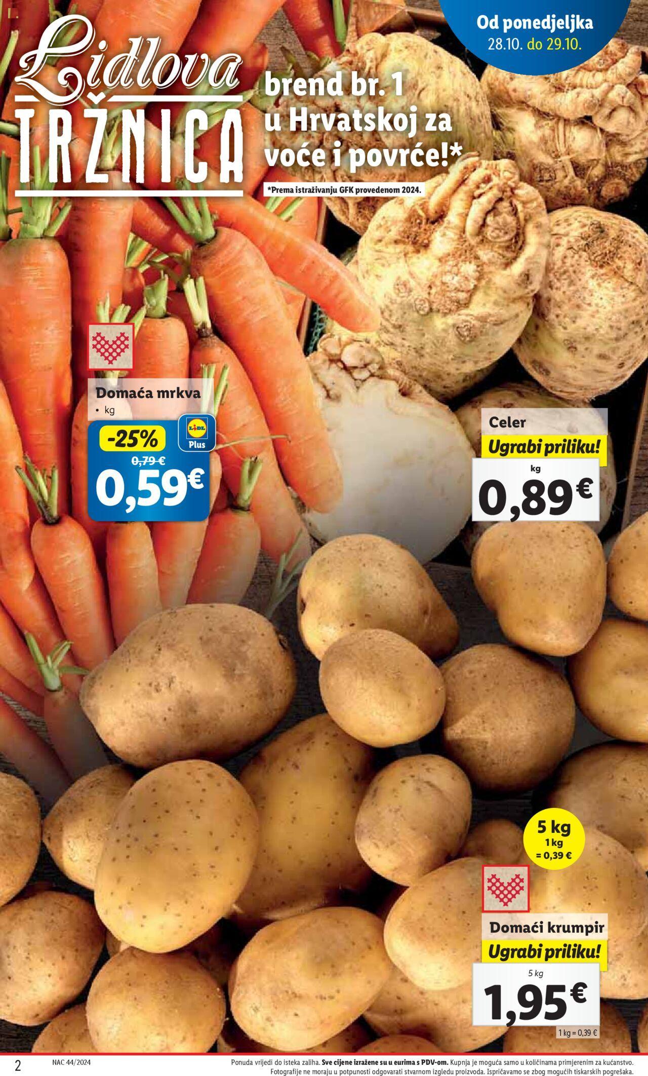 lidl - Katalog Lidl novi 28.10.2024 - 03.11.2024 - page: 2