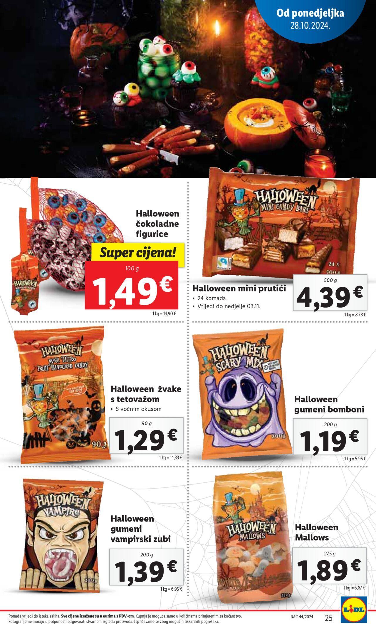 lidl - Katalog Lidl novi 28.10.2024 - 03.11.2024 - page: 25