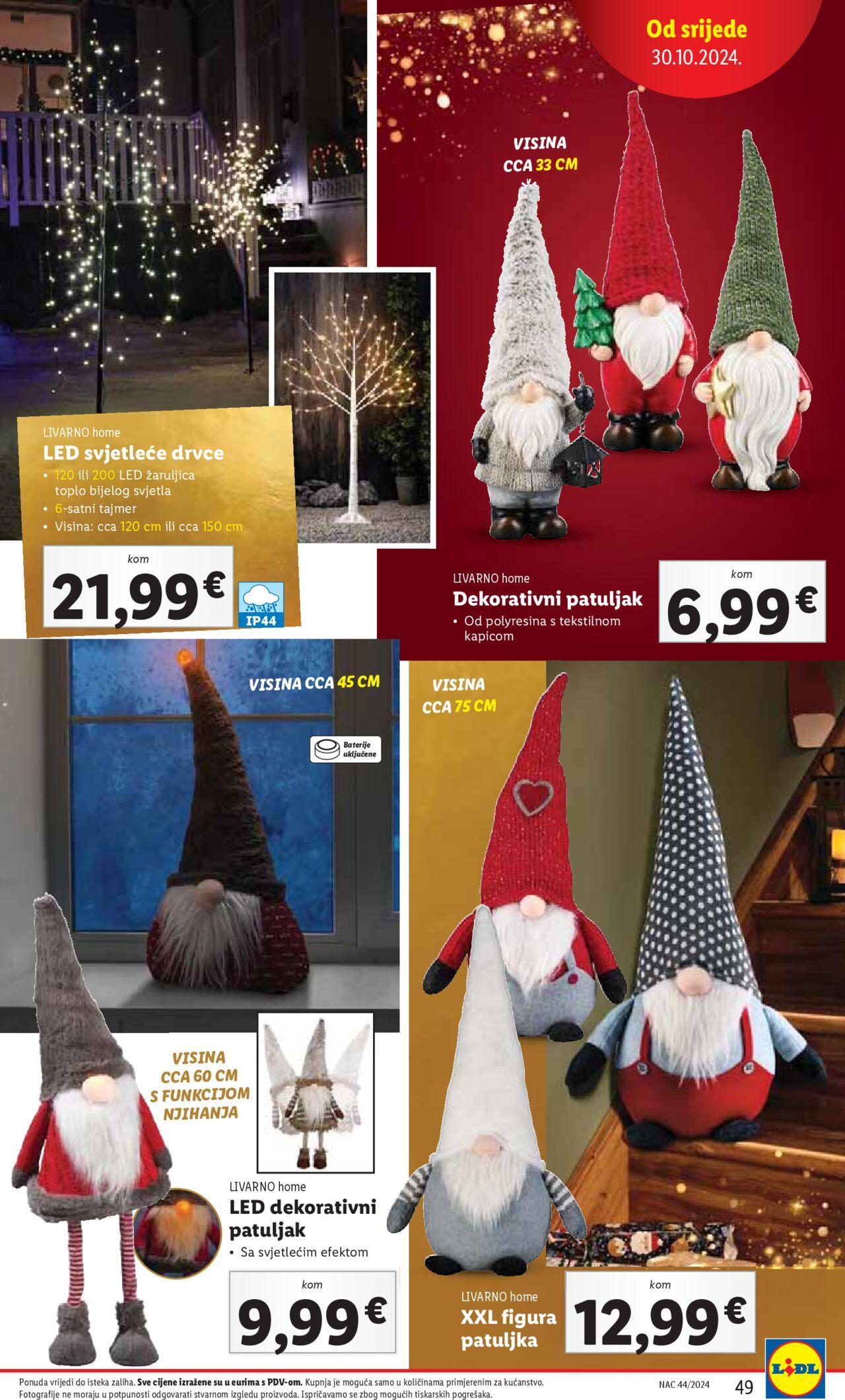 lidl - Katalog Lidl novi 28.10.2024 - 03.11.2024 - page: 49