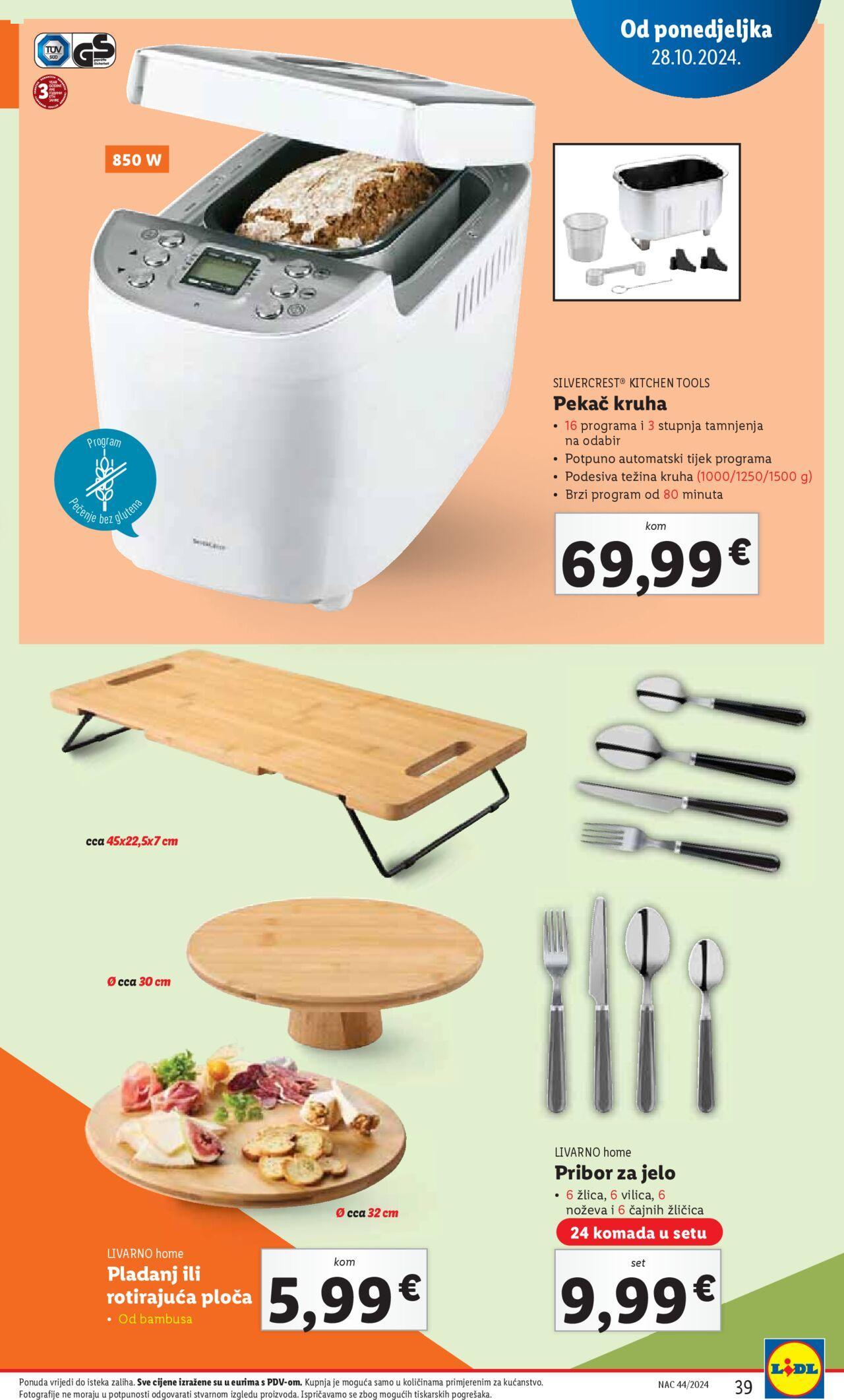 lidl - Katalog Lidl novi 28.10.2024 - 03.11.2024 - page: 39