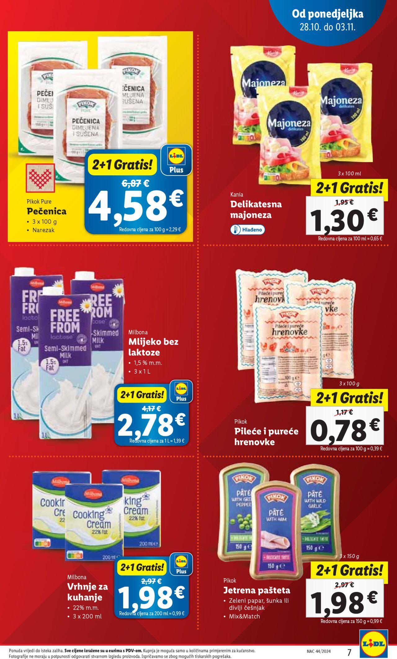 lidl - Katalog Lidl novi 28.10.2024 - 03.11.2024 - page: 7