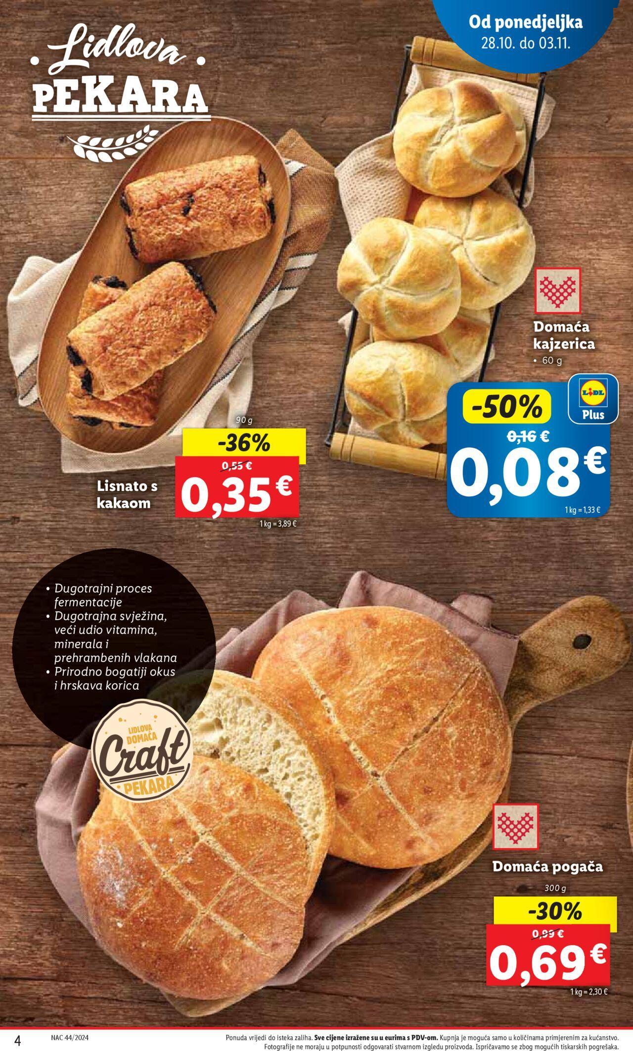 lidl - Katalog Lidl novi 28.10.2024 - 03.11.2024 - page: 4