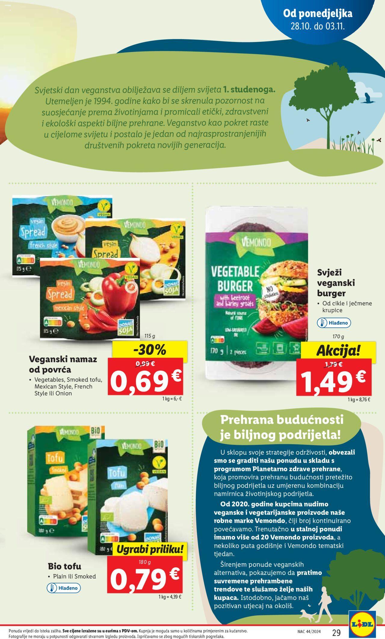 lidl - Katalog Lidl novi 28.10.2024 - 03.11.2024 - page: 29