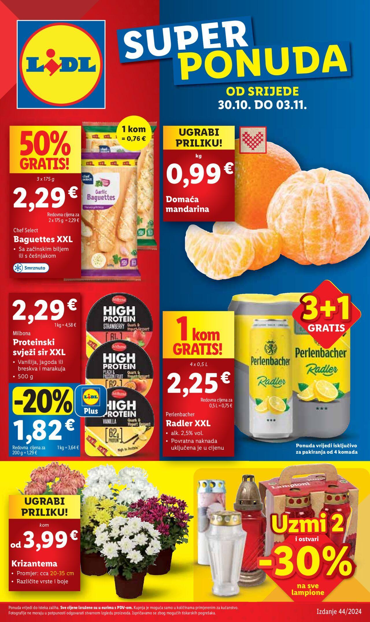 lidl - Super ponuda Lidl novi 30.10.2024 - 03.11.2024