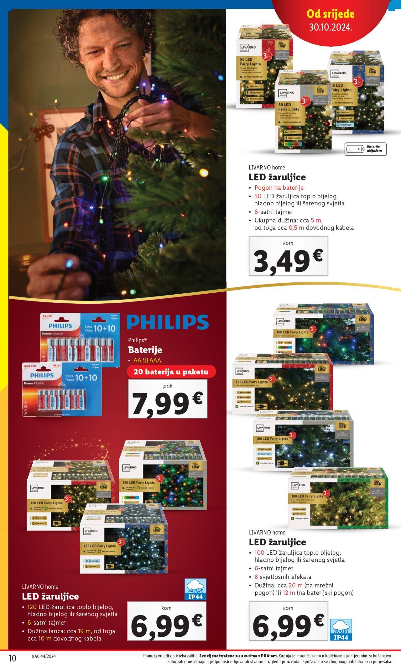 lidl - Katalog Lidl novi od srijede 30.10.2024 - page: 10