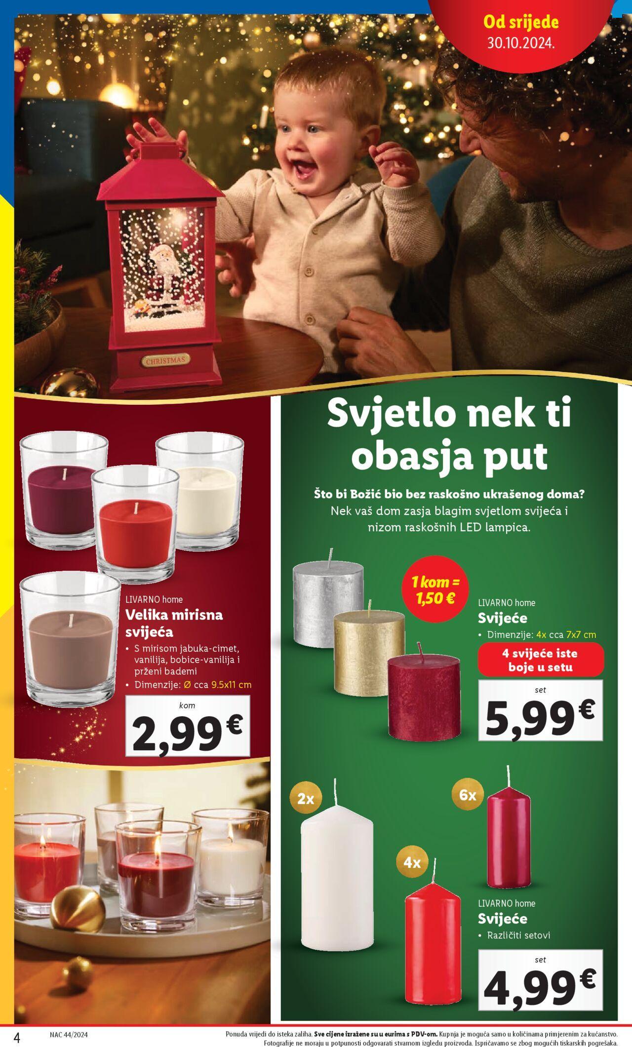 lidl - Katalog Lidl novi od srijede 30.10.2024 - page: 4