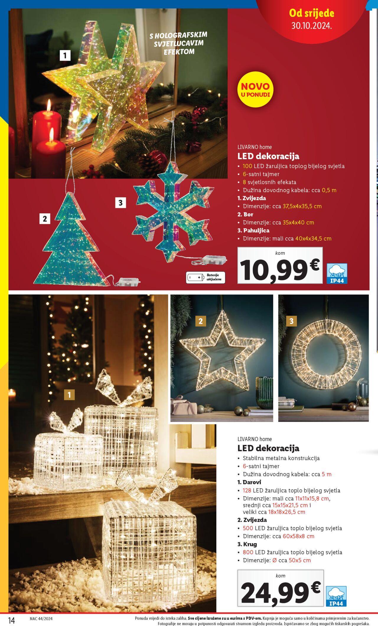 lidl - Katalog Lidl novi od srijede 30.10.2024 - page: 14