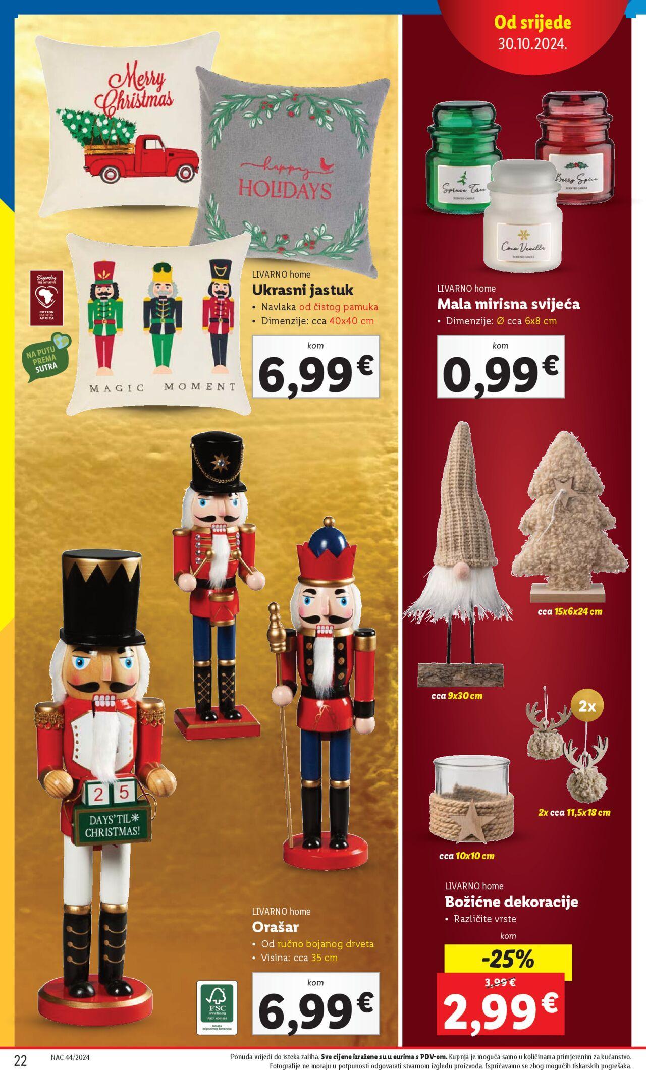 lidl - Katalog Lidl novi od srijede 30.10.2024 - page: 22