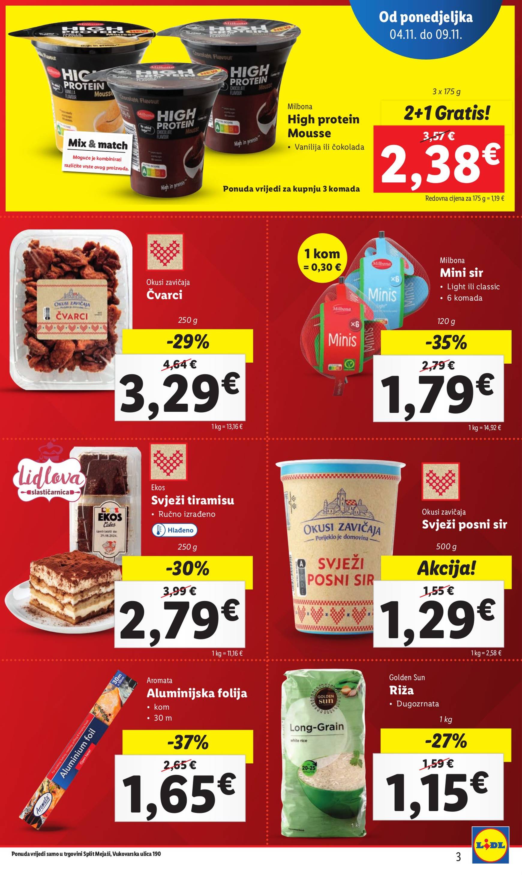 lidl - Lidl - Split katalog vrijedi od 04.11. do 09.11. - page: 3