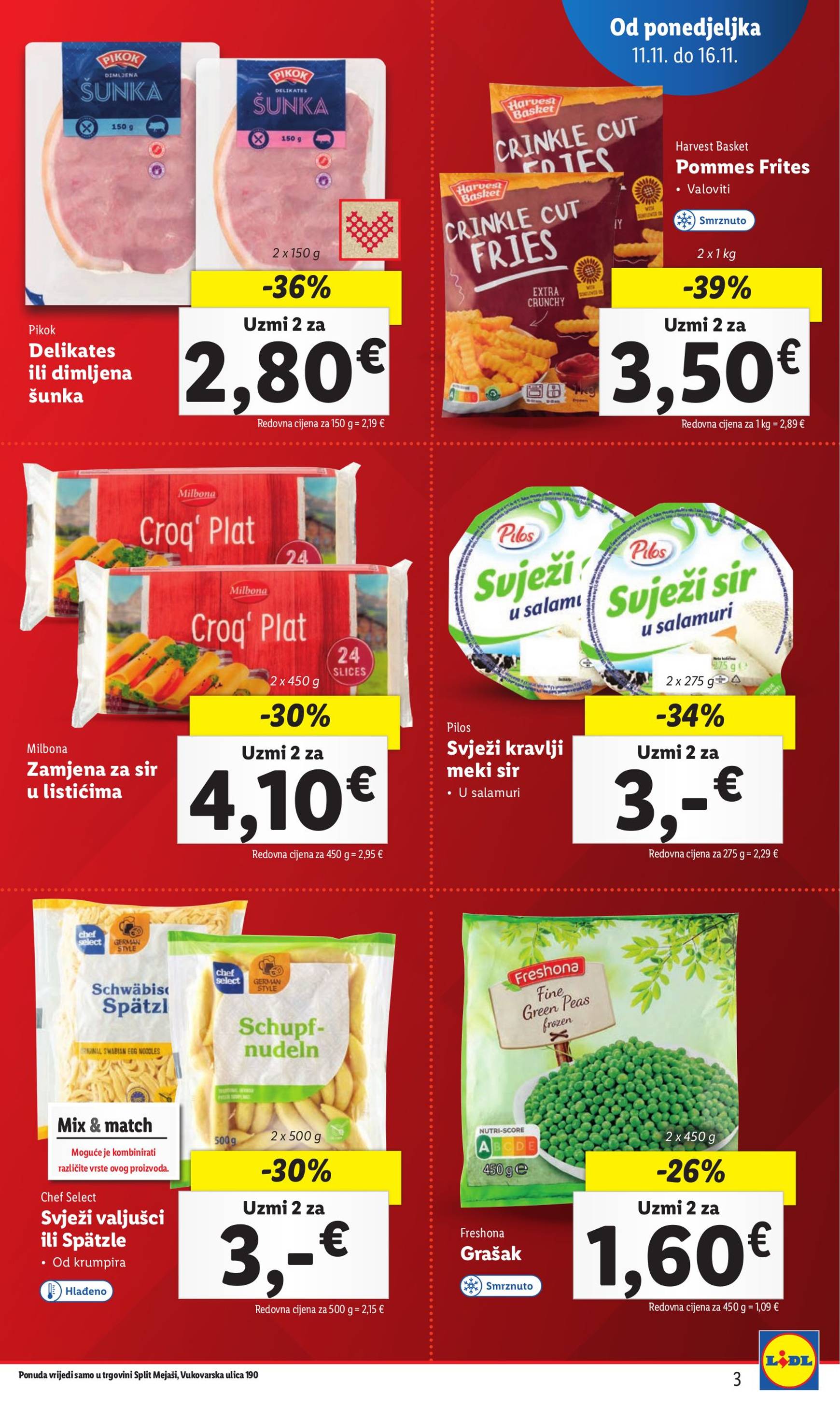 lidl - Lidl - Split katalog vrijedi od 11.11. do 16.11. - page: 3