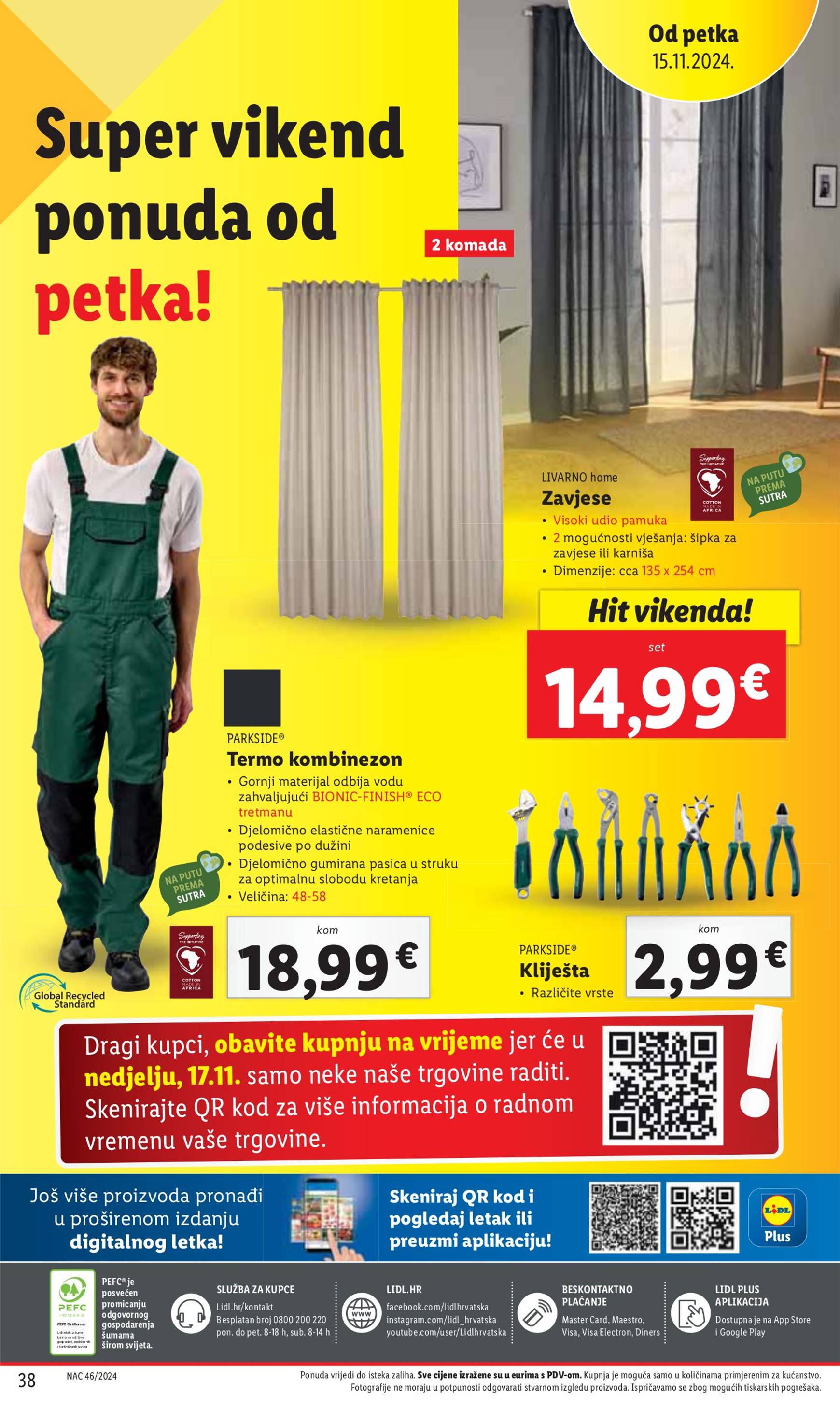 lidl - Lidl katalog vrijedi od 14.11. do 17.11. - page: 38