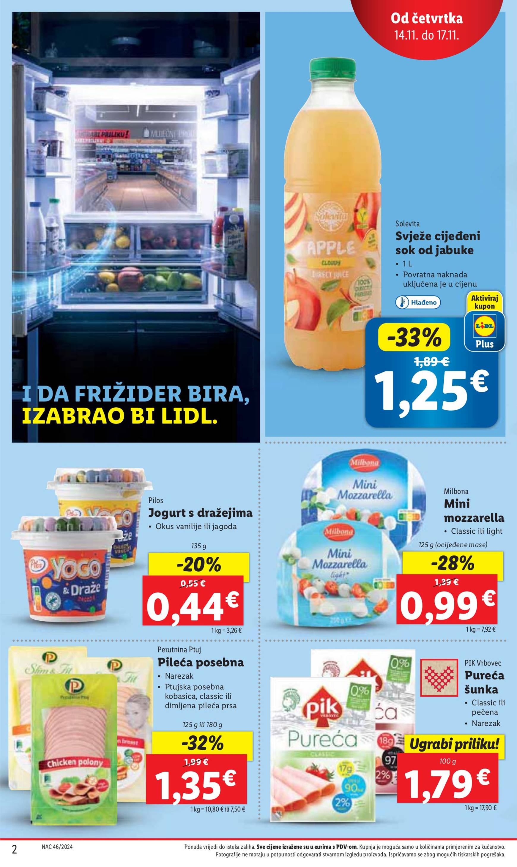 lidl - Lidl katalog vrijedi od 14.11. do 17.11. - page: 2