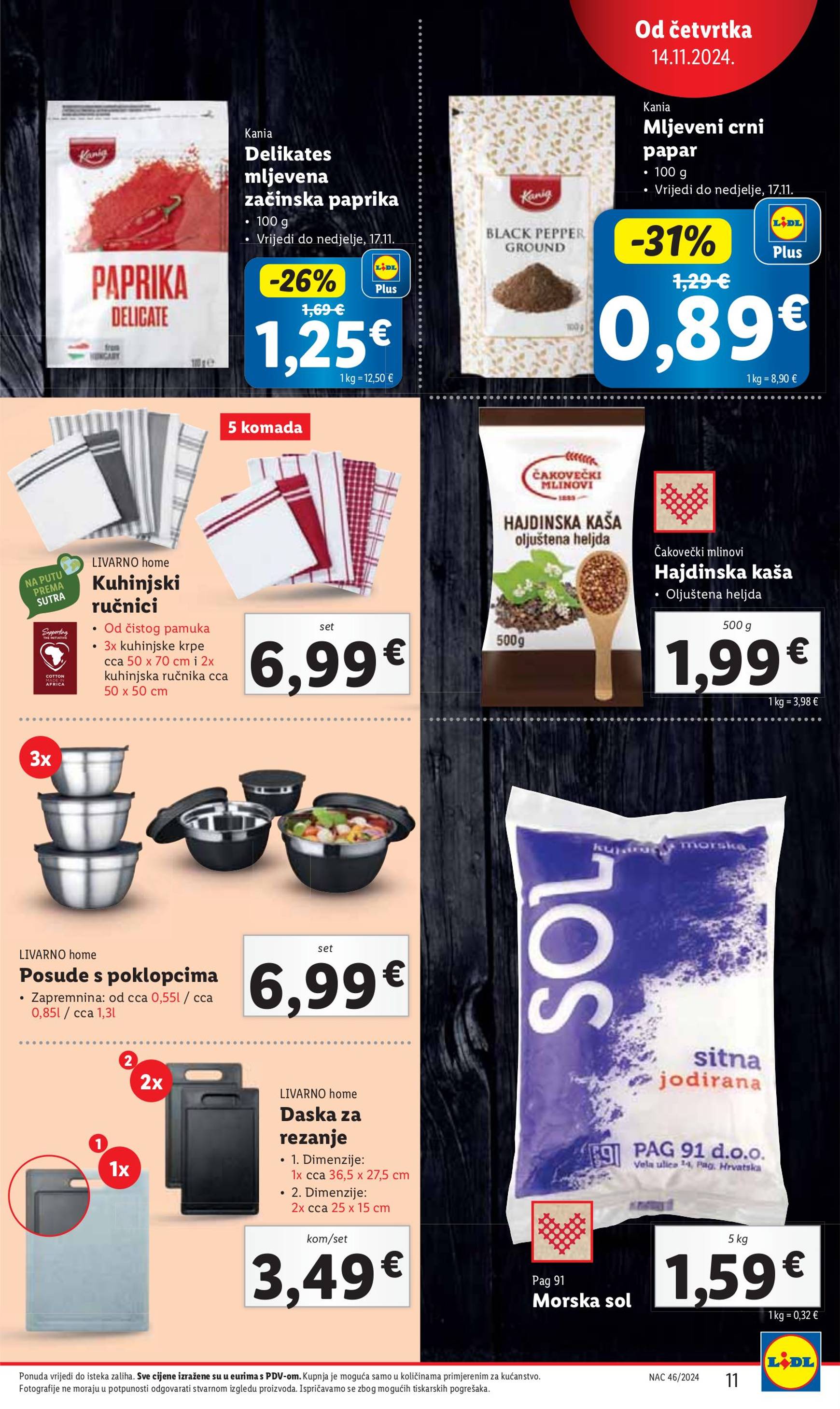 lidl - Lidl katalog vrijedi od 14.11. do 17.11. - page: 11