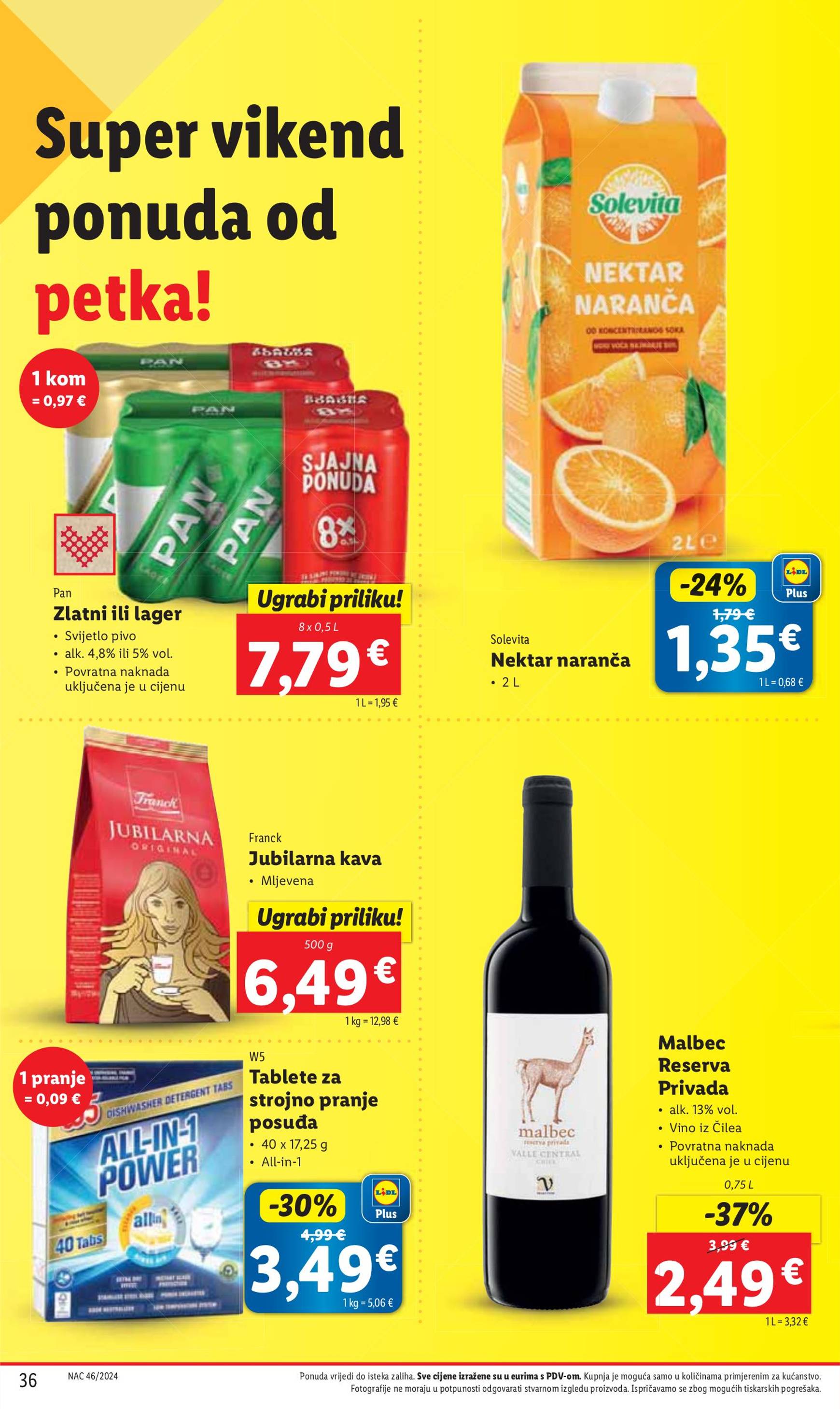 lidl - Lidl katalog vrijedi od 14.11. do 17.11. - page: 36