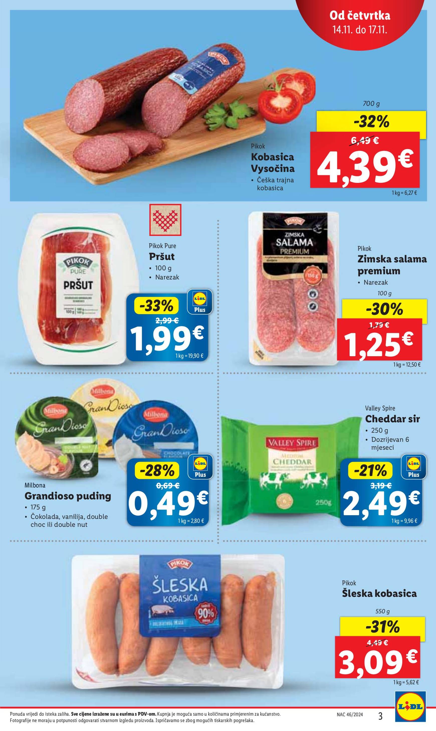 lidl - Lidl katalog vrijedi od 14.11. do 17.11. - page: 3