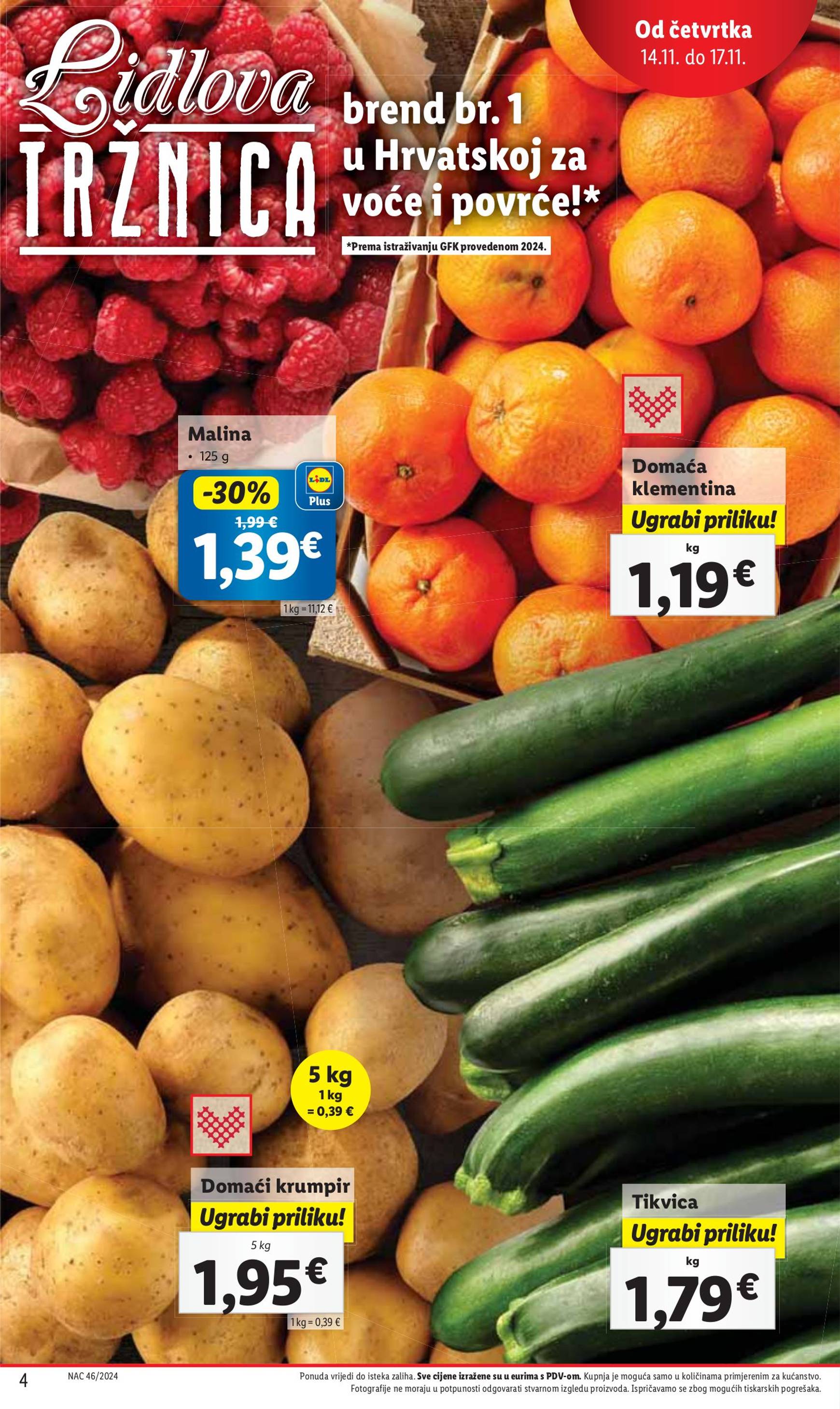 lidl - Lidl katalog vrijedi od 14.11. do 17.11. - page: 4