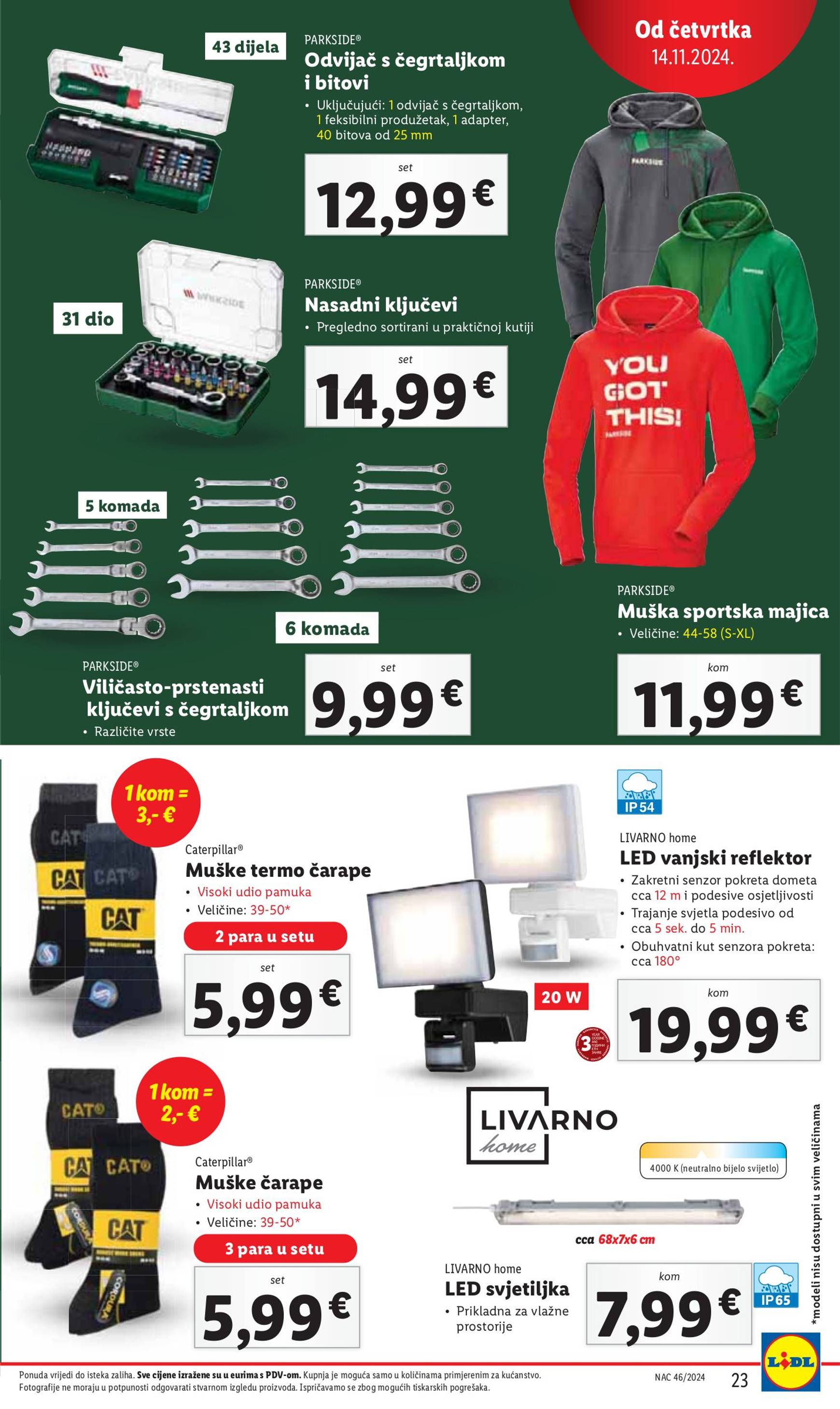 lidl - Lidl katalog vrijedi od 14.11. do 17.11. - page: 23