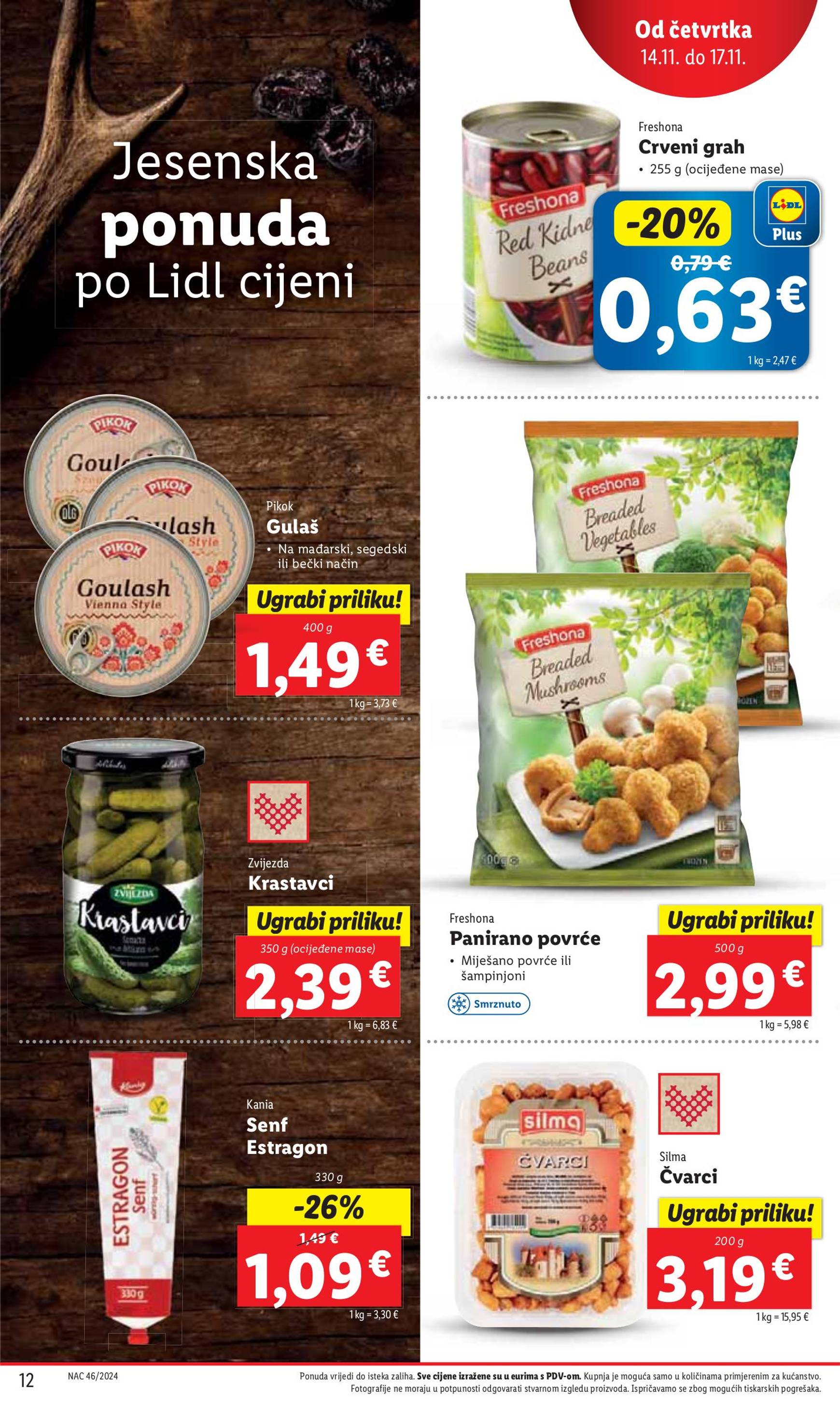 lidl - Lidl katalog vrijedi od 14.11. do 17.11. - page: 12