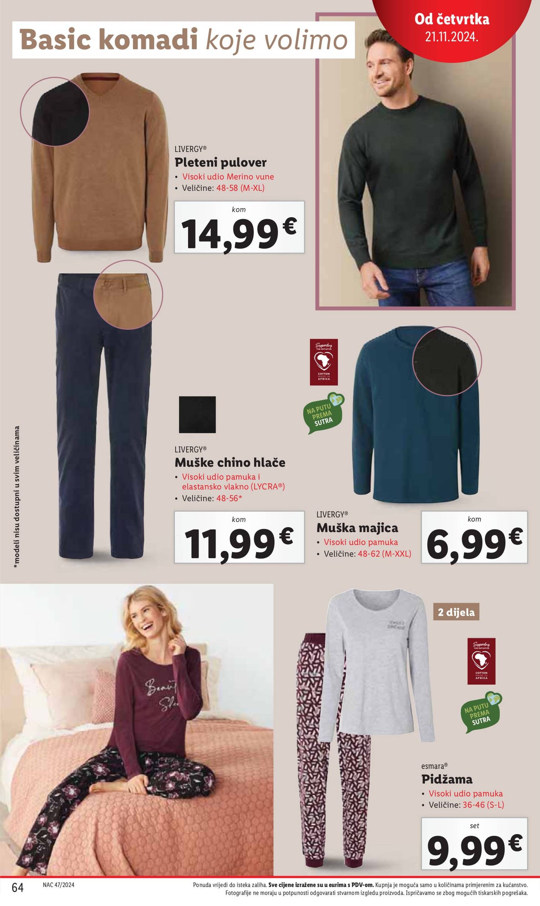 lidl - Lidl - Super ponuda katalog vrijedi od 19.11. do 24.11. - page: 64