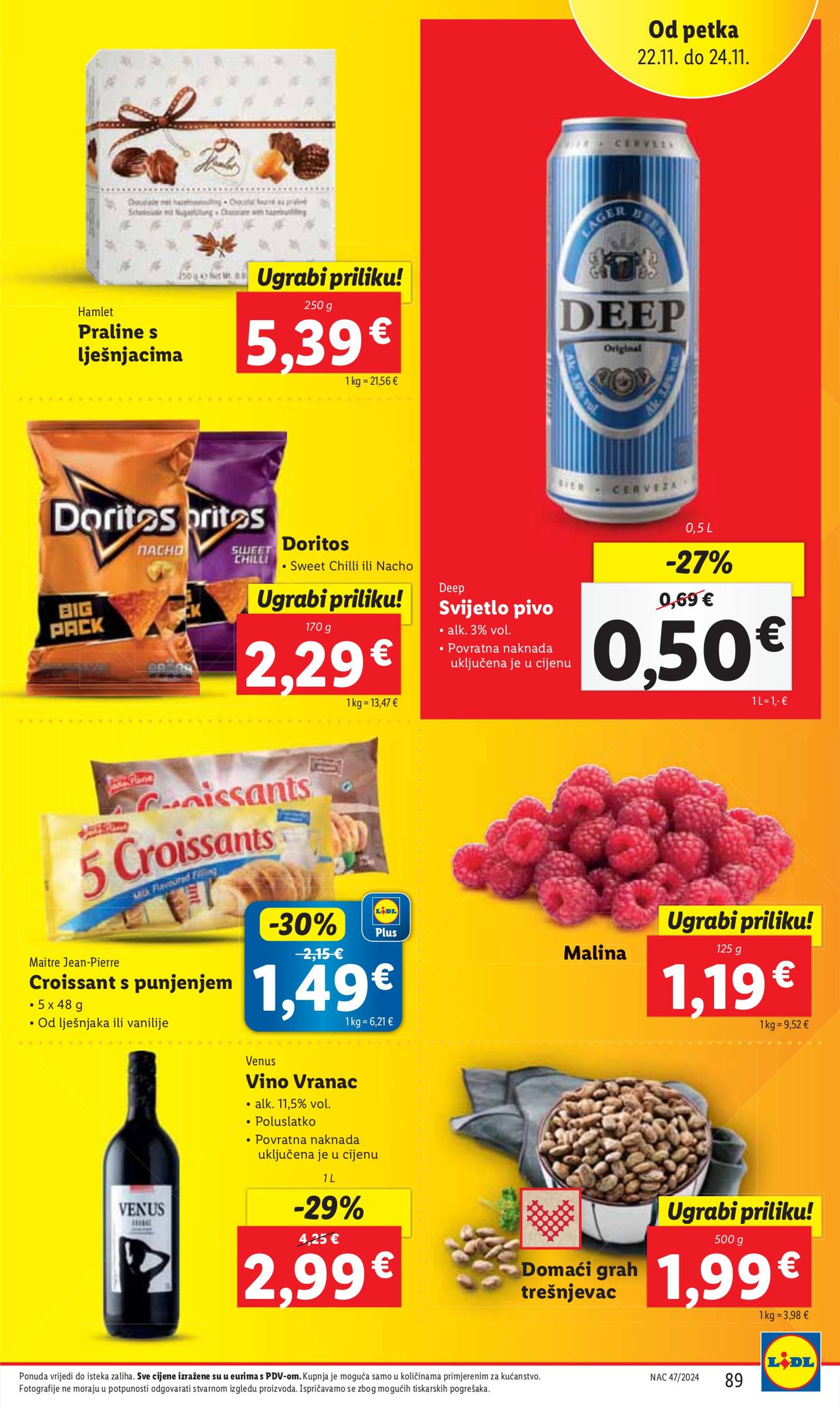 lidl - Lidl - Super ponuda katalog vrijedi od 19.11. do 24.11. - page: 89