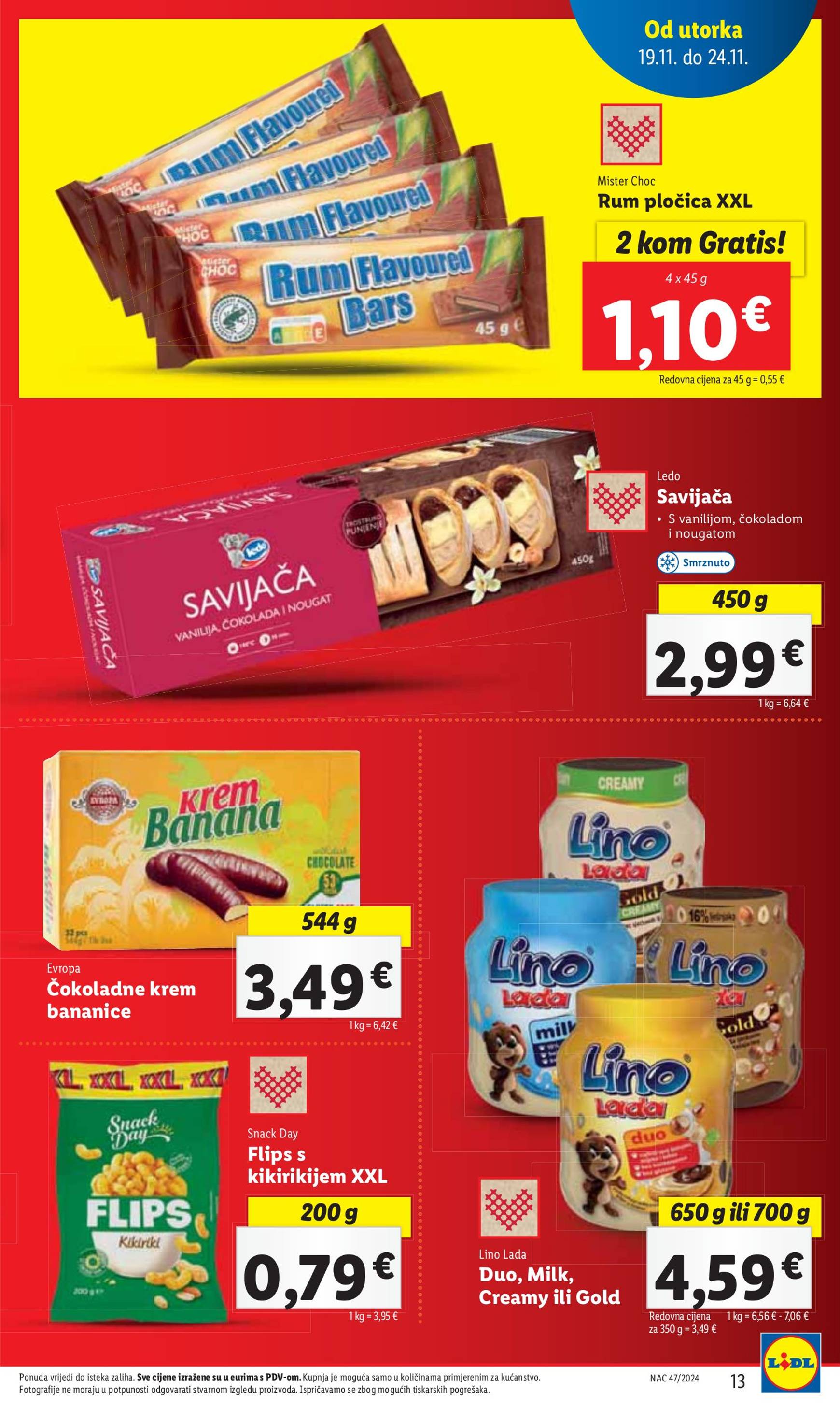 lidl - Lidl - Super ponuda katalog vrijedi od 19.11. do 24.11. - page: 13