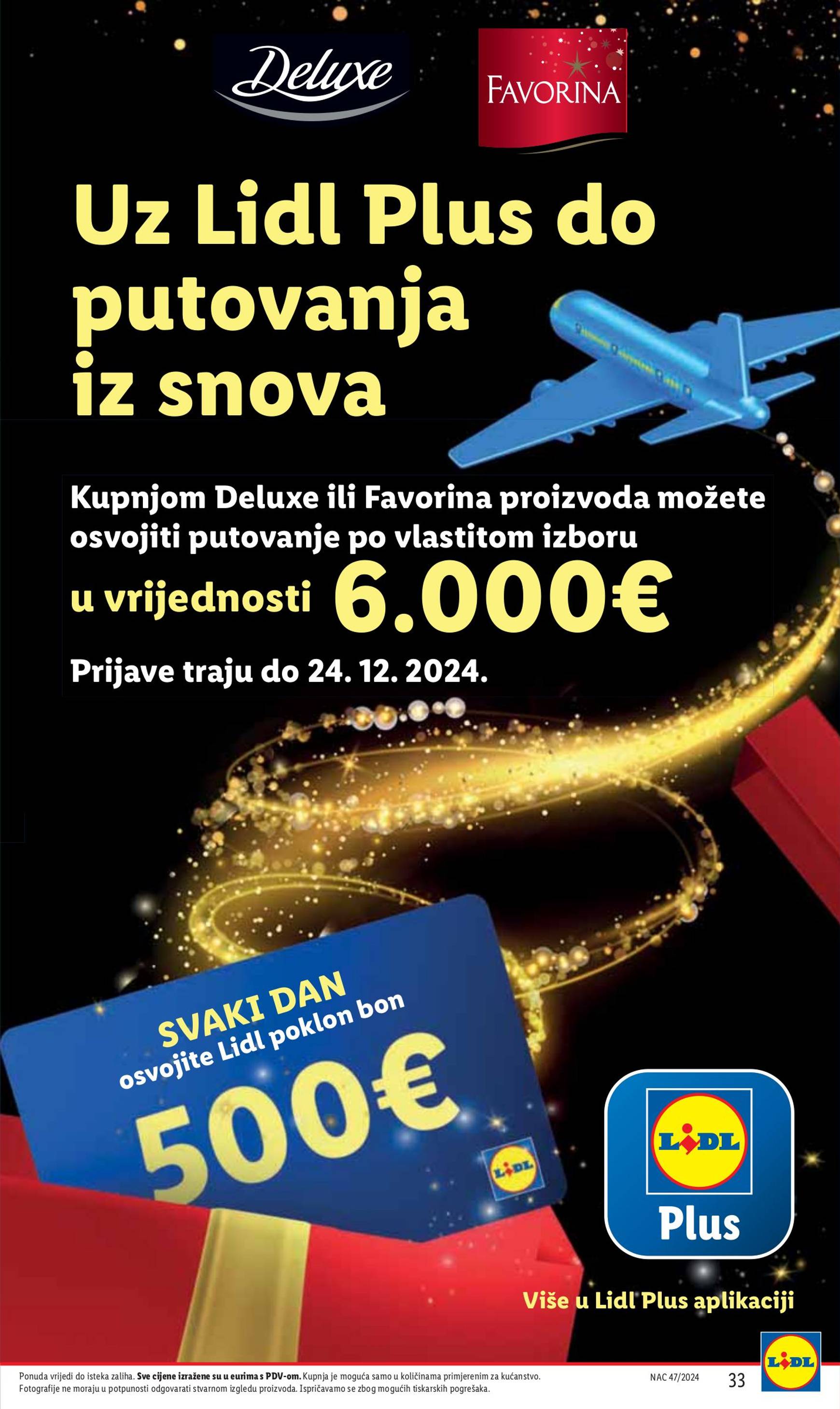 lidl - Lidl - Super ponuda katalog vrijedi od 19.11. do 24.11. - page: 33