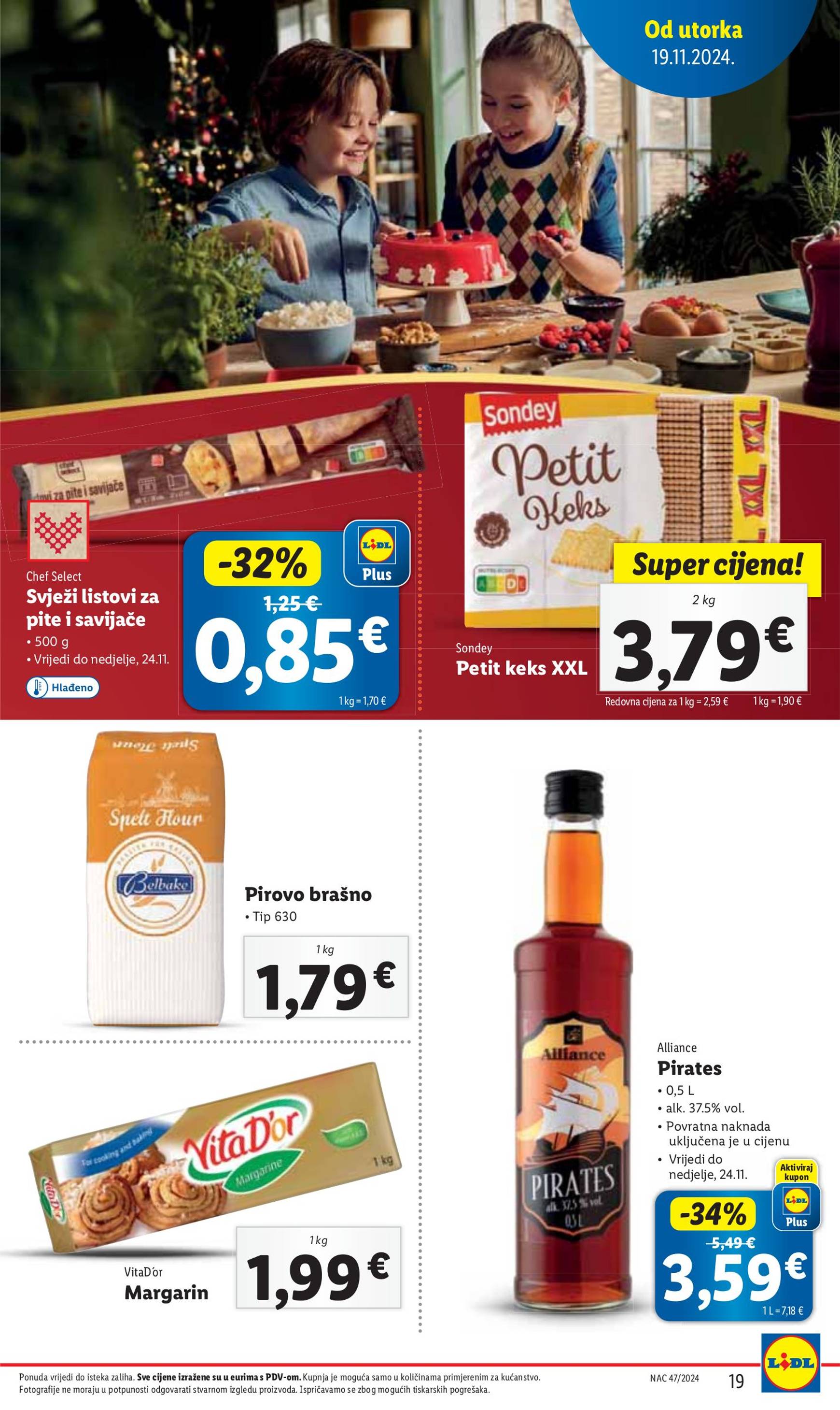 lidl - Lidl - Super ponuda katalog vrijedi od 19.11. do 24.11. - page: 19