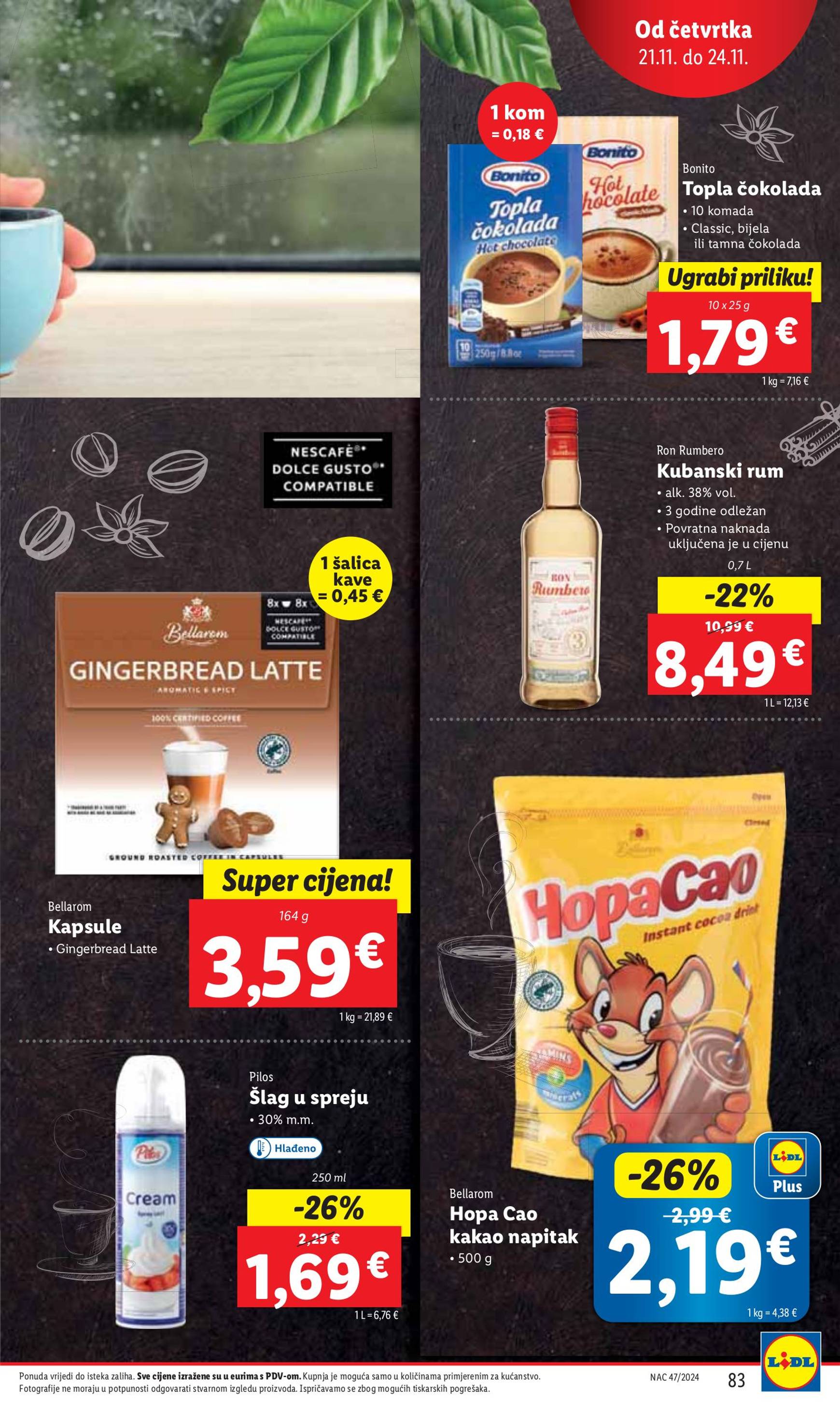 lidl - Lidl - Super ponuda katalog vrijedi od 19.11. do 24.11. - page: 83