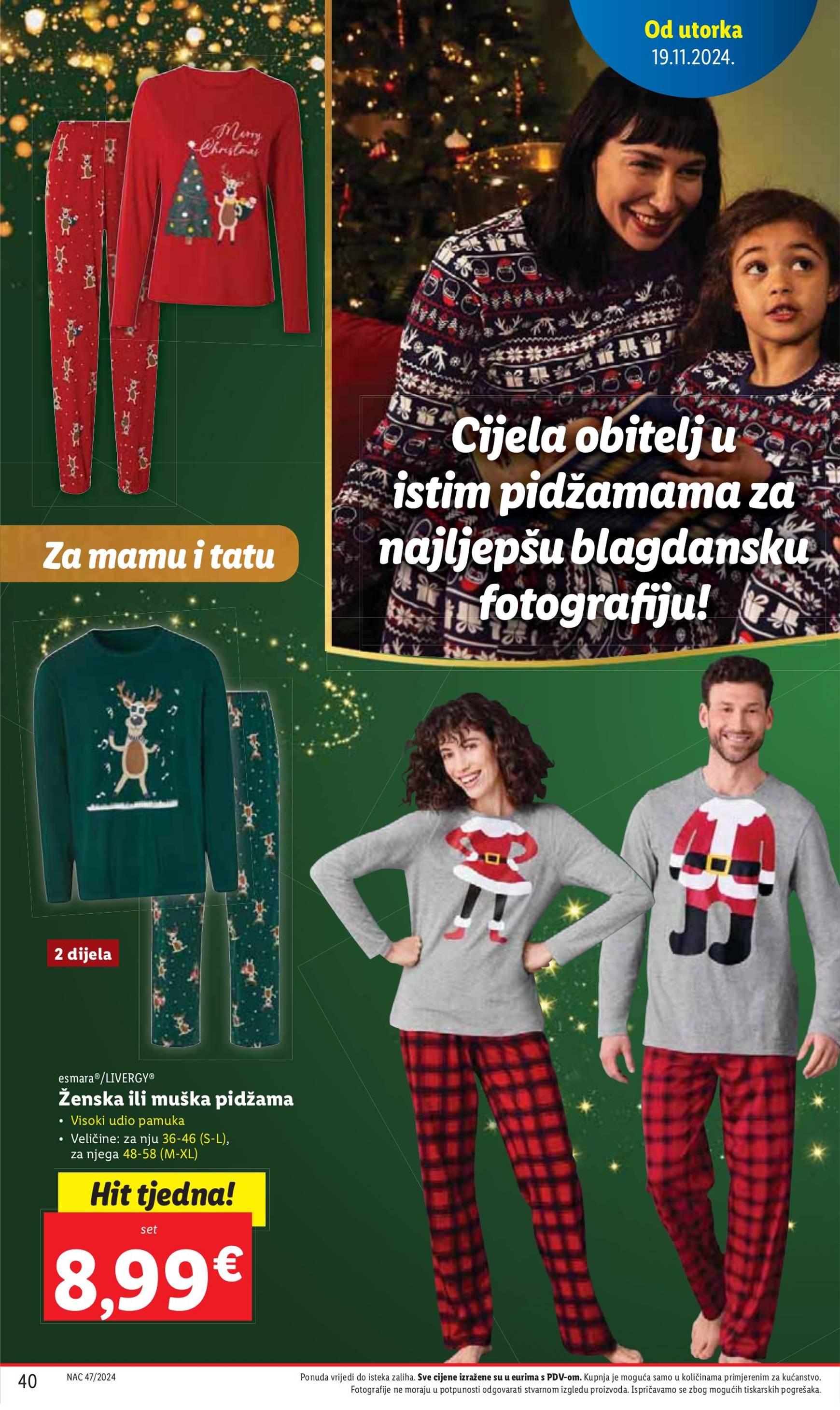 lidl - Lidl - Super ponuda katalog vrijedi od 19.11. do 24.11. - page: 40