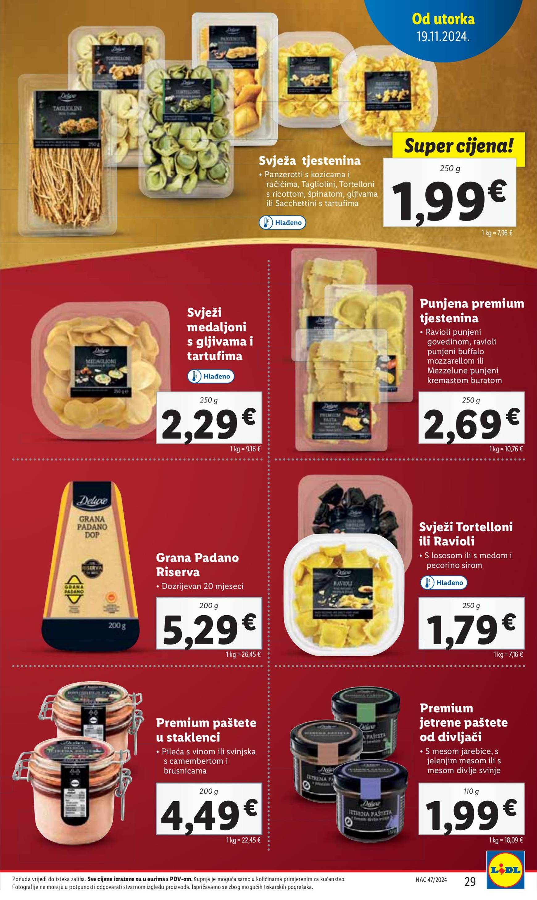 lidl - Lidl - Super ponuda katalog vrijedi od 19.11. do 24.11. - page: 29