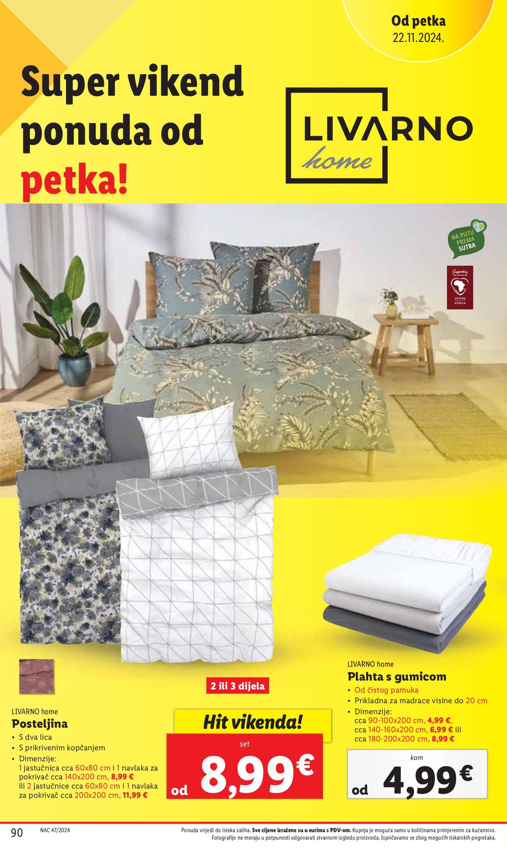 lidl - Lidl - Super ponuda katalog vrijedi od 19.11. do 24.11. - page: 90