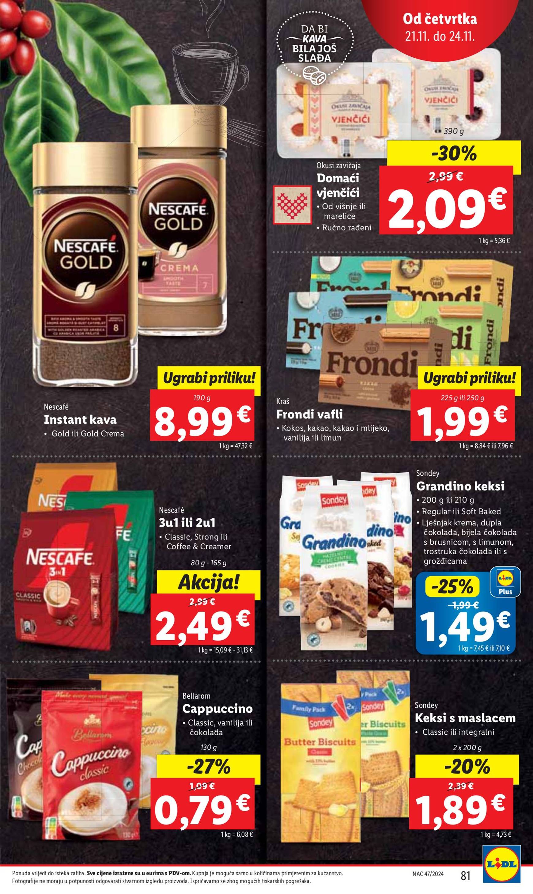 lidl - Lidl - Super ponuda katalog vrijedi od 19.11. do 24.11. - page: 81