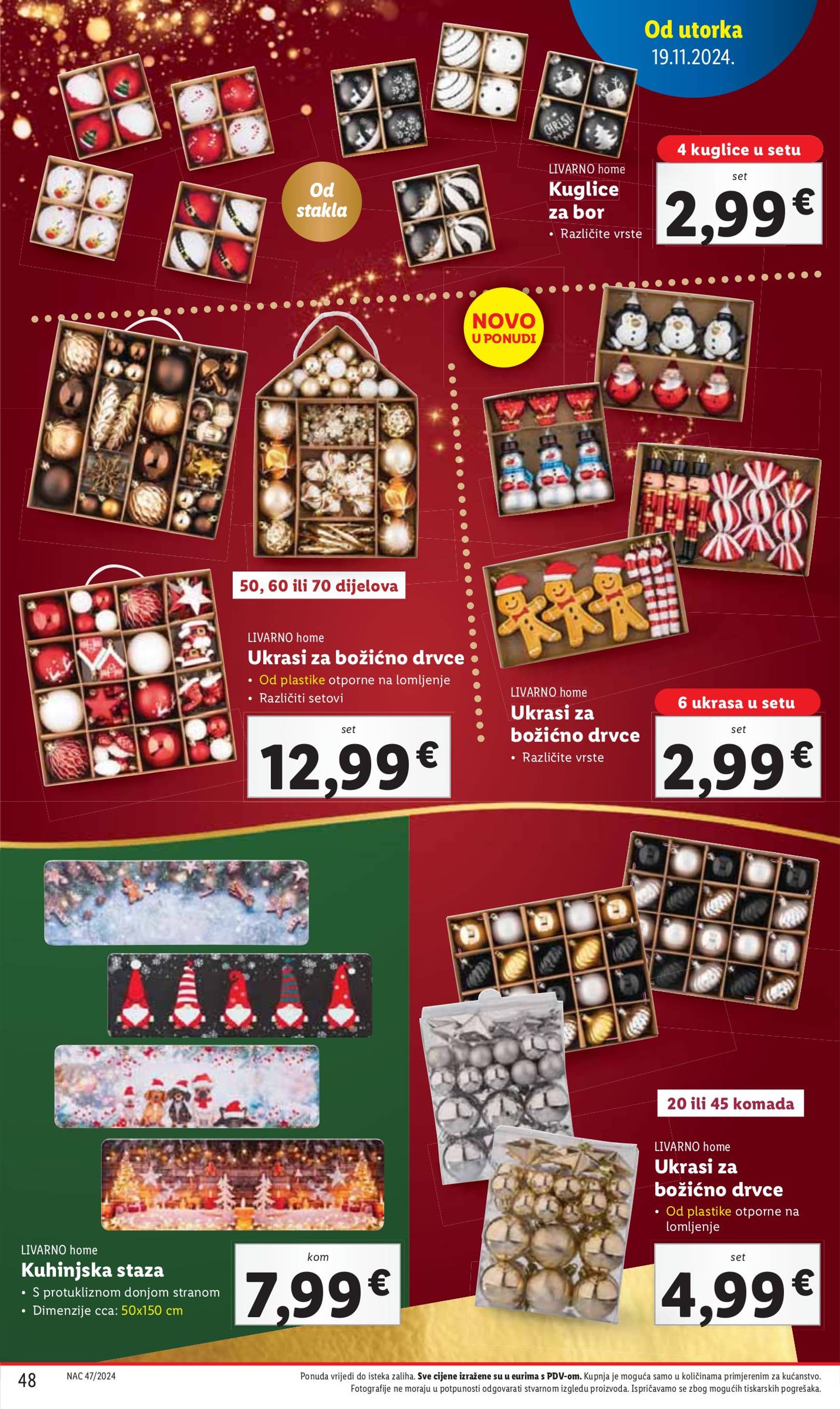 lidl - Lidl - Super ponuda katalog vrijedi od 19.11. do 24.11. - page: 48