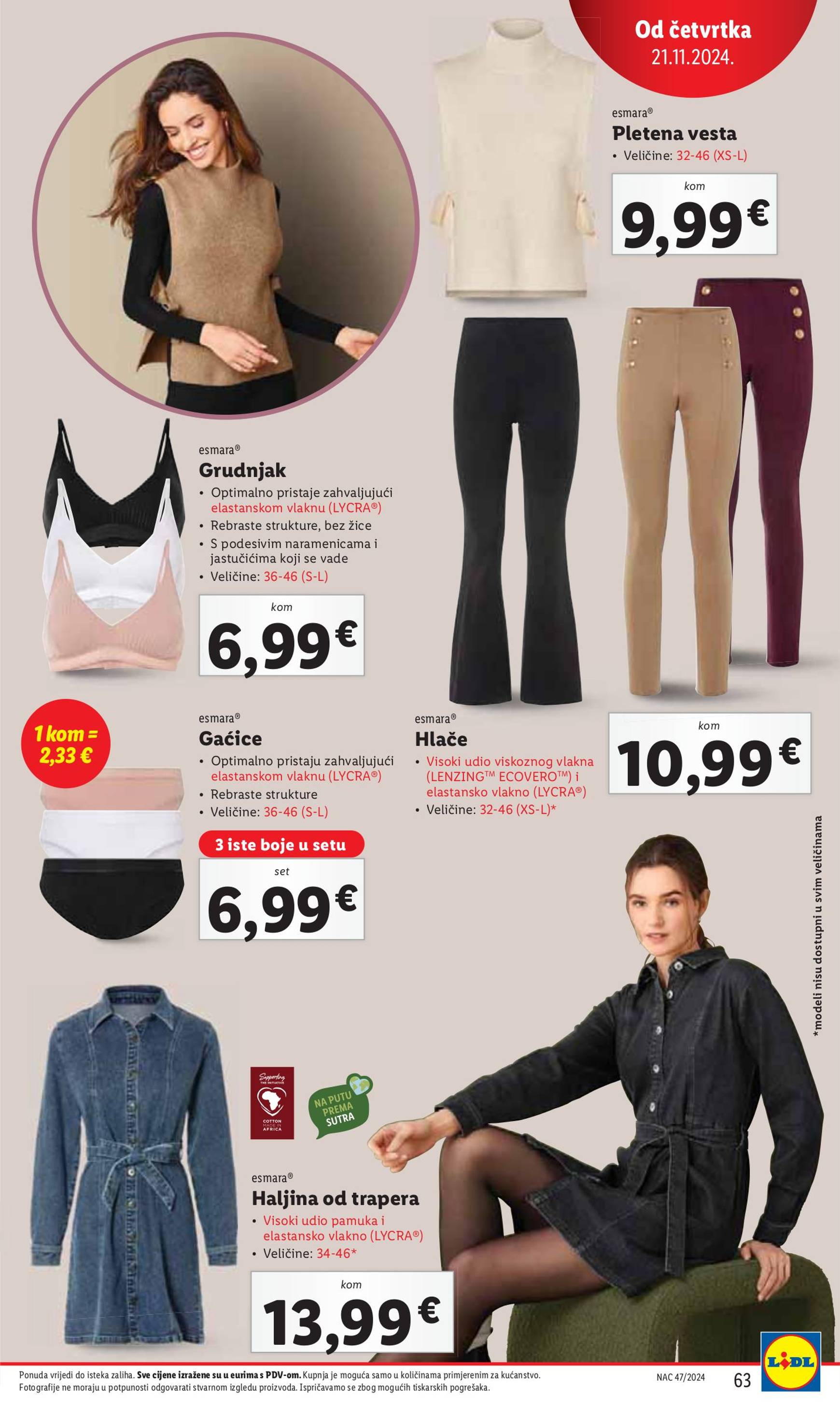 lidl - Lidl - Super ponuda katalog vrijedi od 19.11. do 24.11. - page: 63