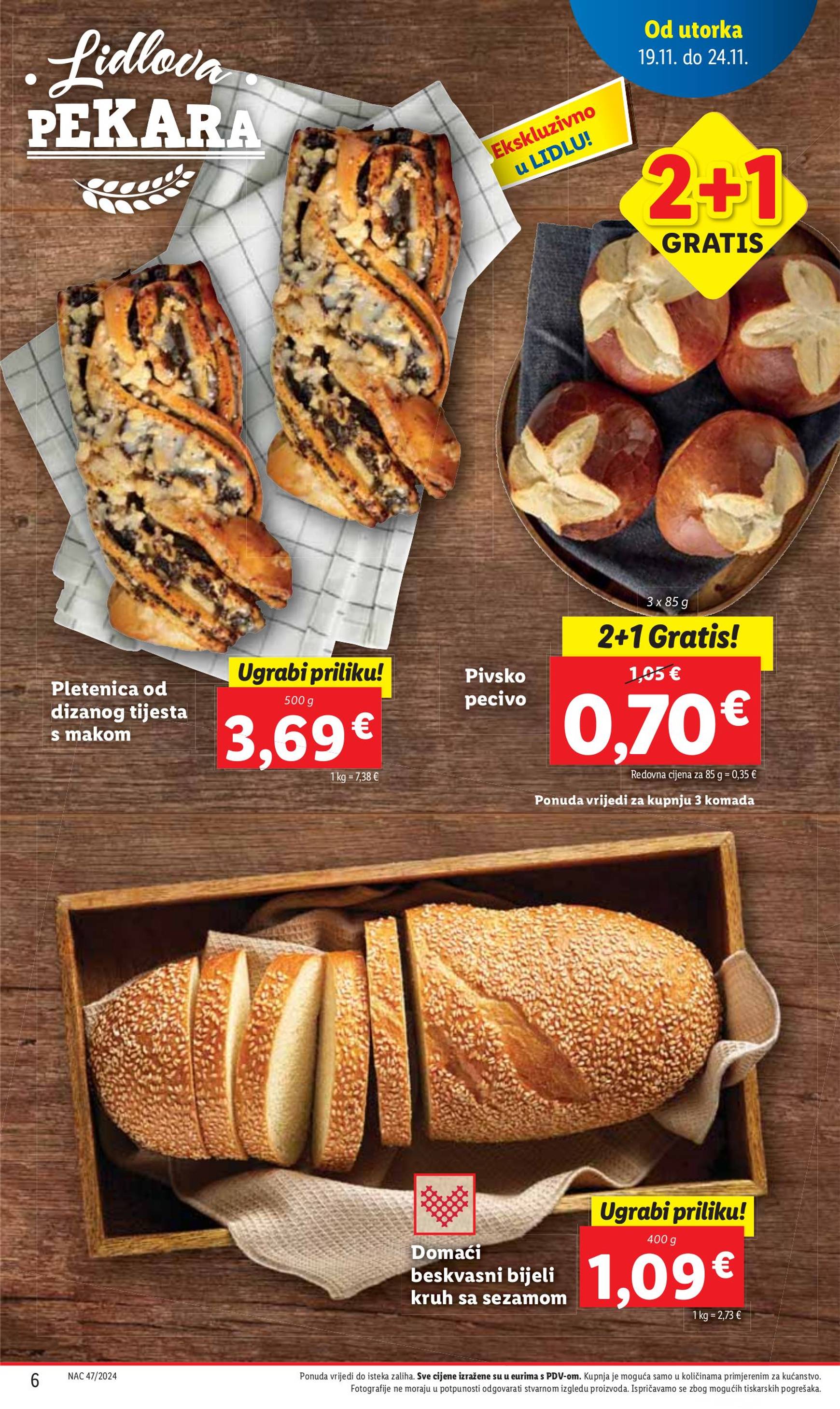 lidl - Lidl - Super ponuda katalog vrijedi od 19.11. do 24.11. - page: 6