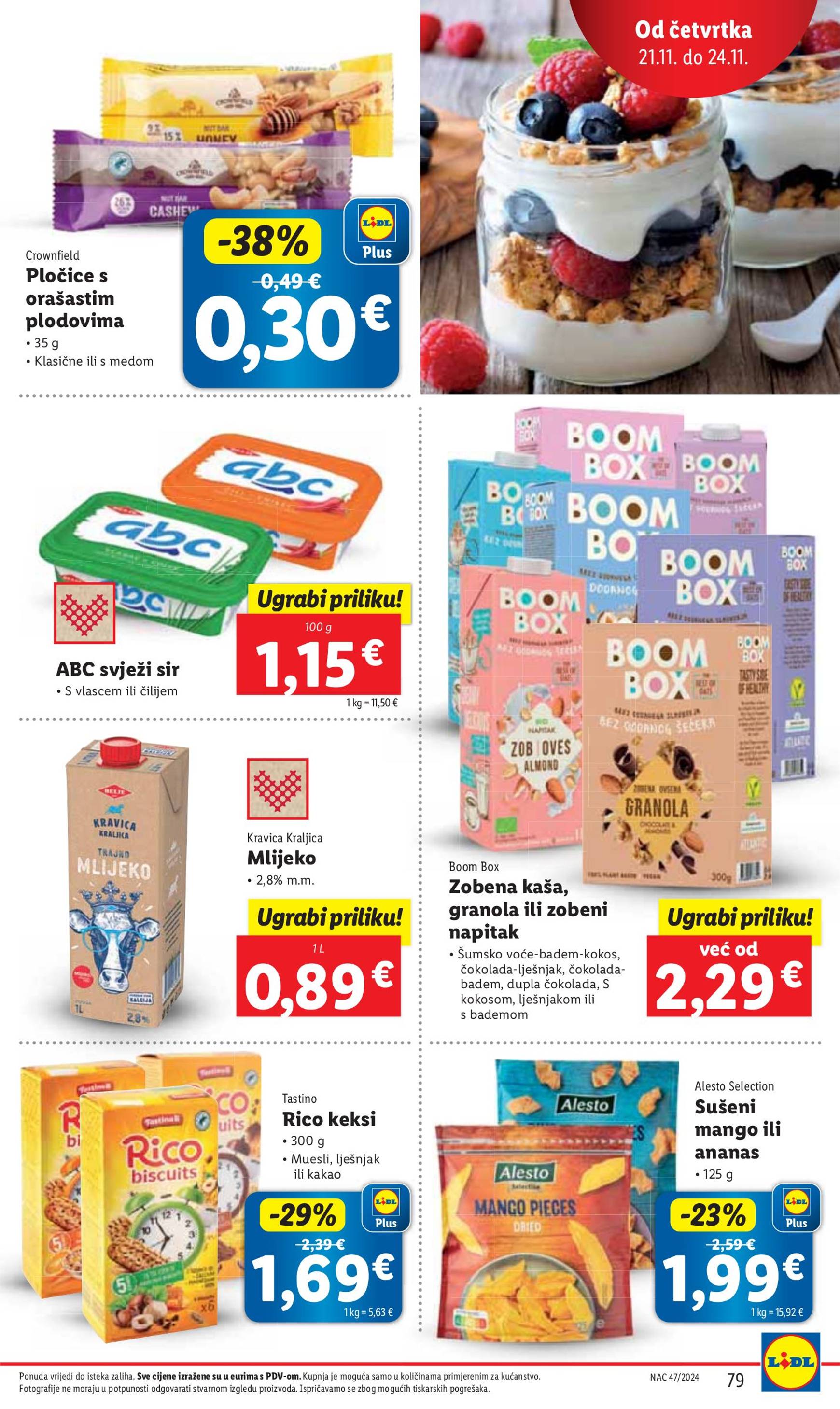 lidl - Lidl - Super ponuda katalog vrijedi od 19.11. do 24.11. - page: 79